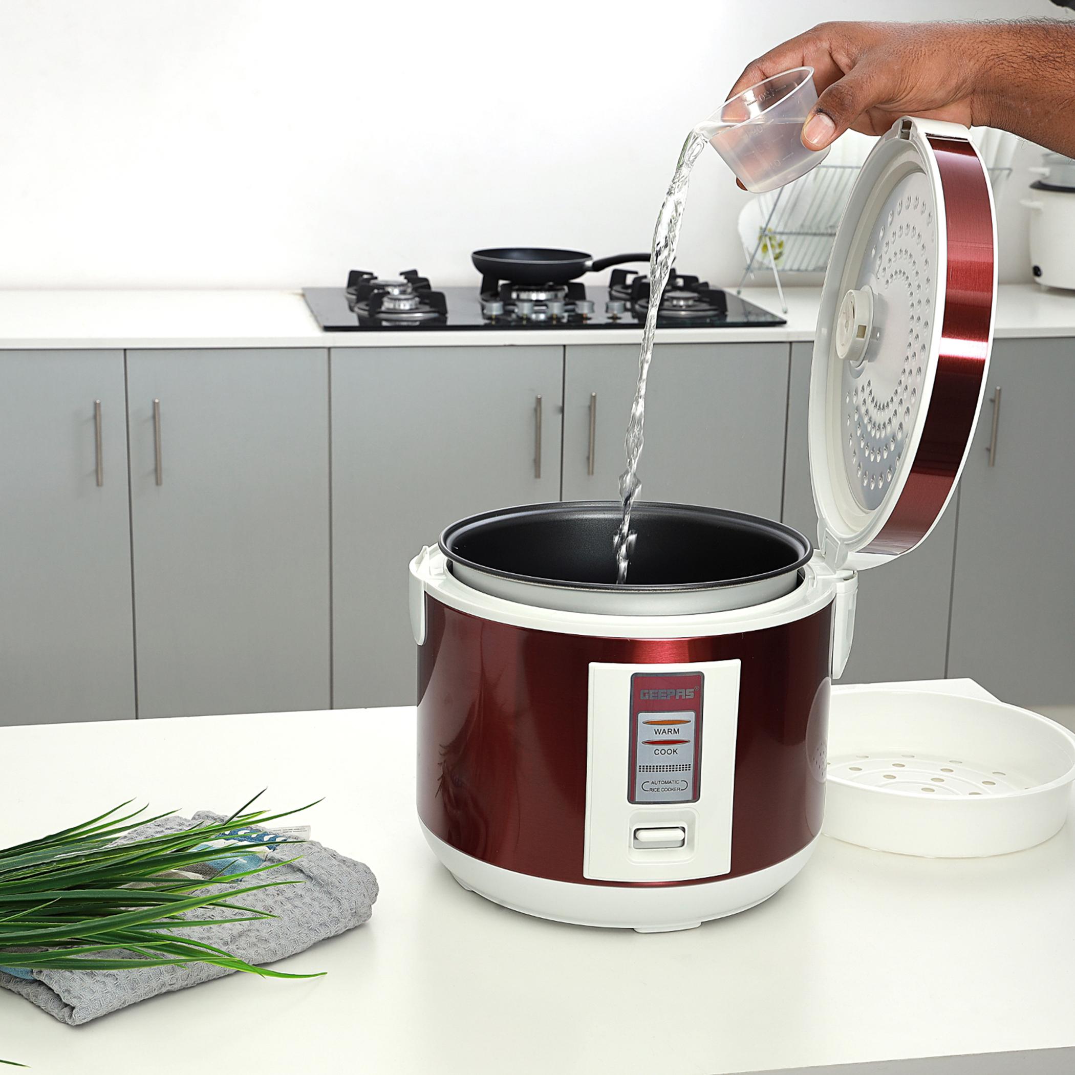 Stainless Steel 1.5 L Rice Cooker- GRC4328-household-appliances-kitchenappliances-electriccookers-image-4