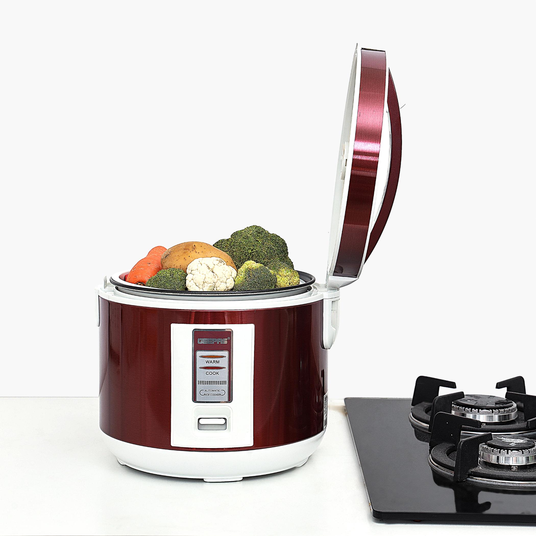 Stainless Steel 1.5 L Rice Cooker- GRC4328-household-appliances-kitchenappliances-electriccookers-image-5