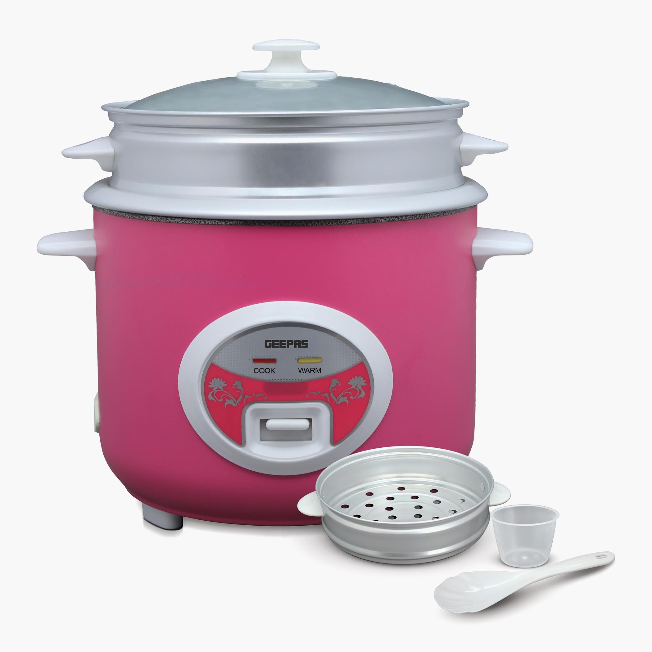 Deluxe 1.8 L Stainless Steel Ricer Cooker- GRC4329-household-appliances-kitchenappliances-electriccookers-image-5