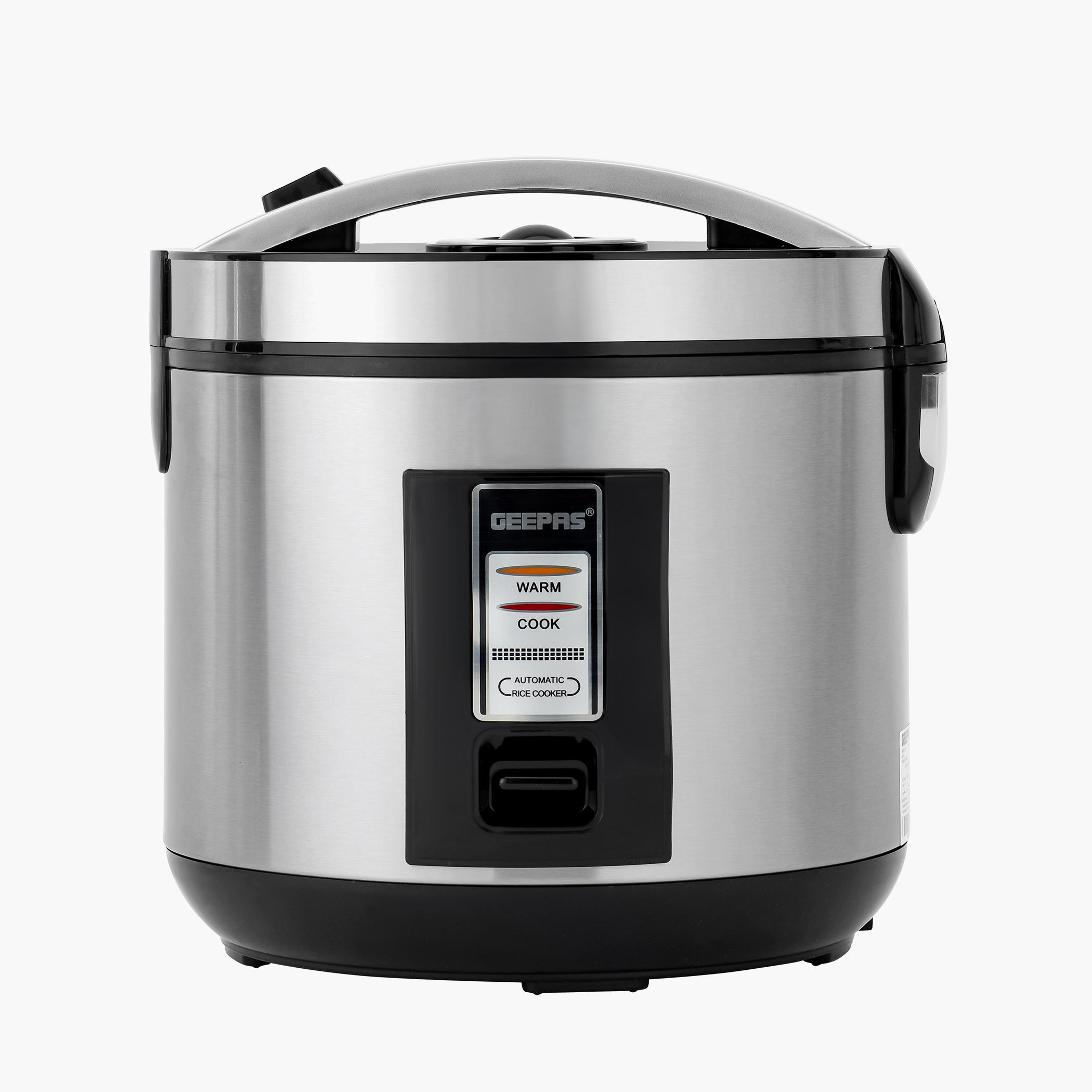 Stainless Steel 700W 1.8 L Rice Cooker- GRC4330-household-appliances-kitchenappliances-electriccookers-image-1
