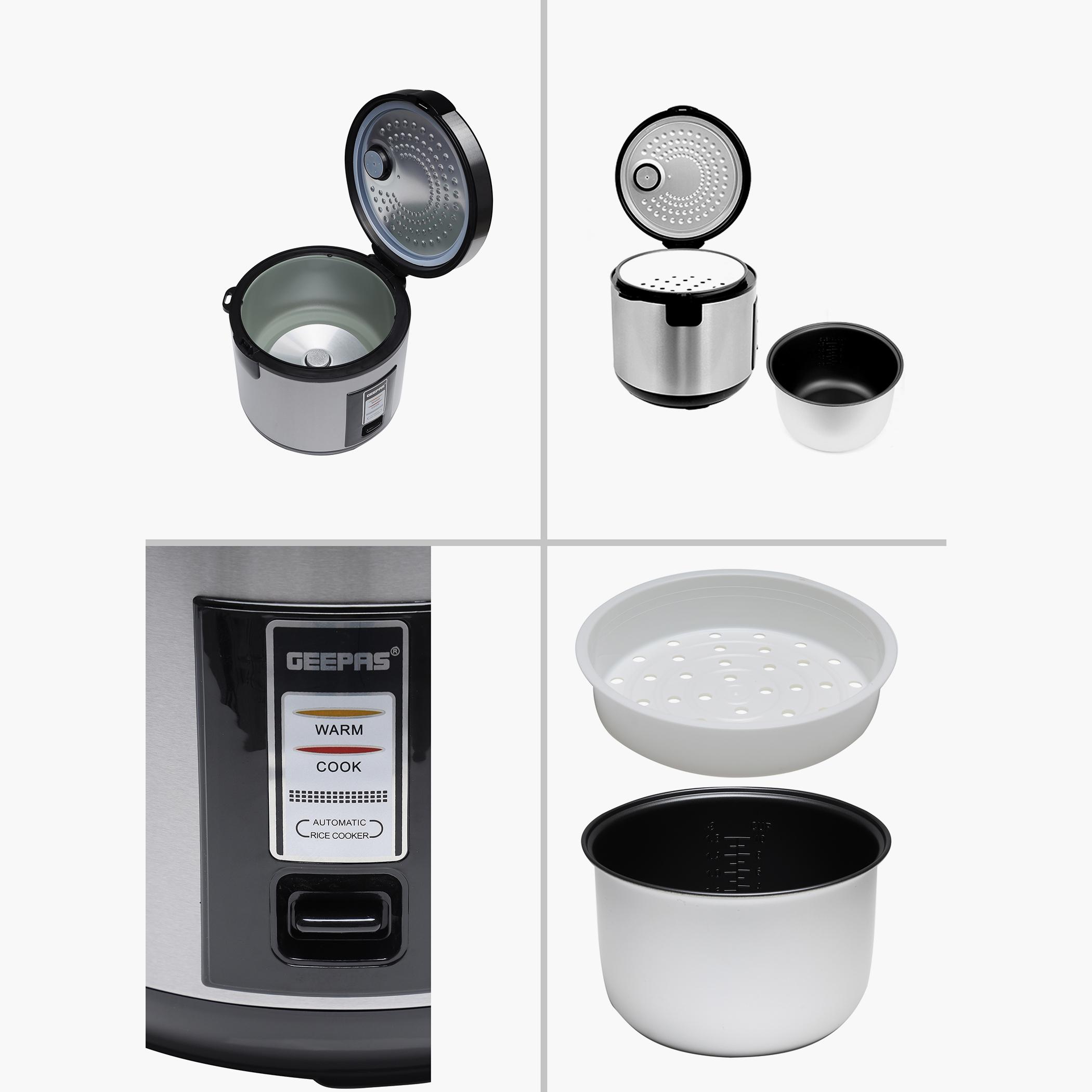 Stainless Steel 700W 1.8 L Rice Cooker- GRC4330-household-appliances-kitchenappliances-electriccookers-image-8