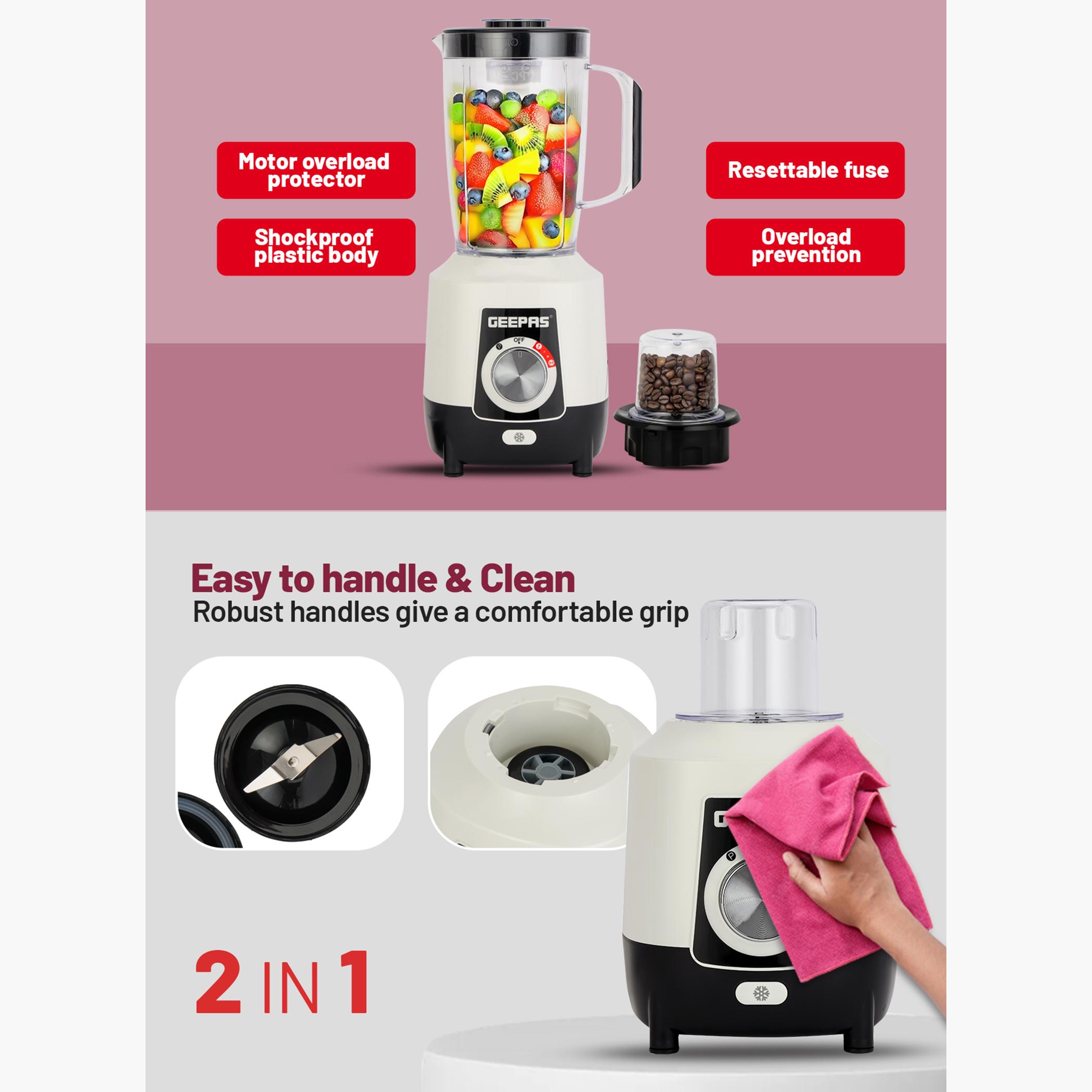 600W 2-in-1 Blender with Stainless Steel Cutting Blades - GSB44027T-household-appliances-kitchenappliances-blendersmixersandgrinders-image-7