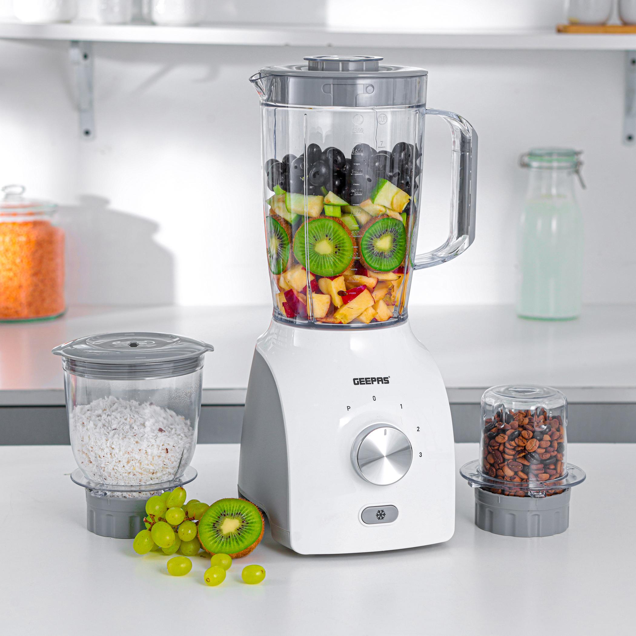 خلاط 3 في 1 بقوة 650 واط مع شفرات قطع من الستانلس ستيل من جيباس - GSB44034-household-appliances-kitchenappliances-blendersmixersandgrinders-image-2
