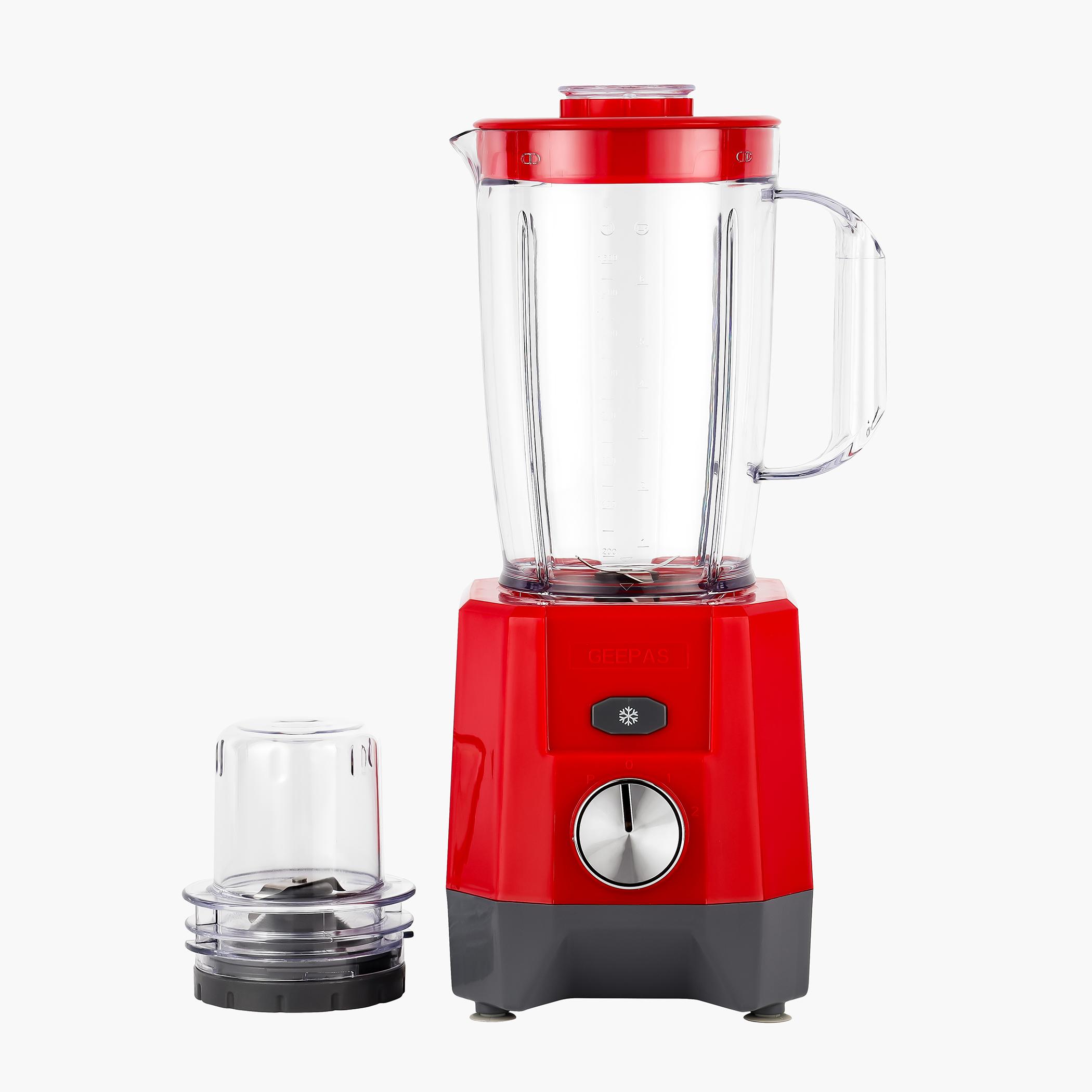 خلاط بقوة 650 واط 2 سرعتين 2 في 1 مع شفرة ستانلس ستيل من جيباس - GSB44107-household-appliances-kitchenappliances-blendersmixersandgrinders-image-1