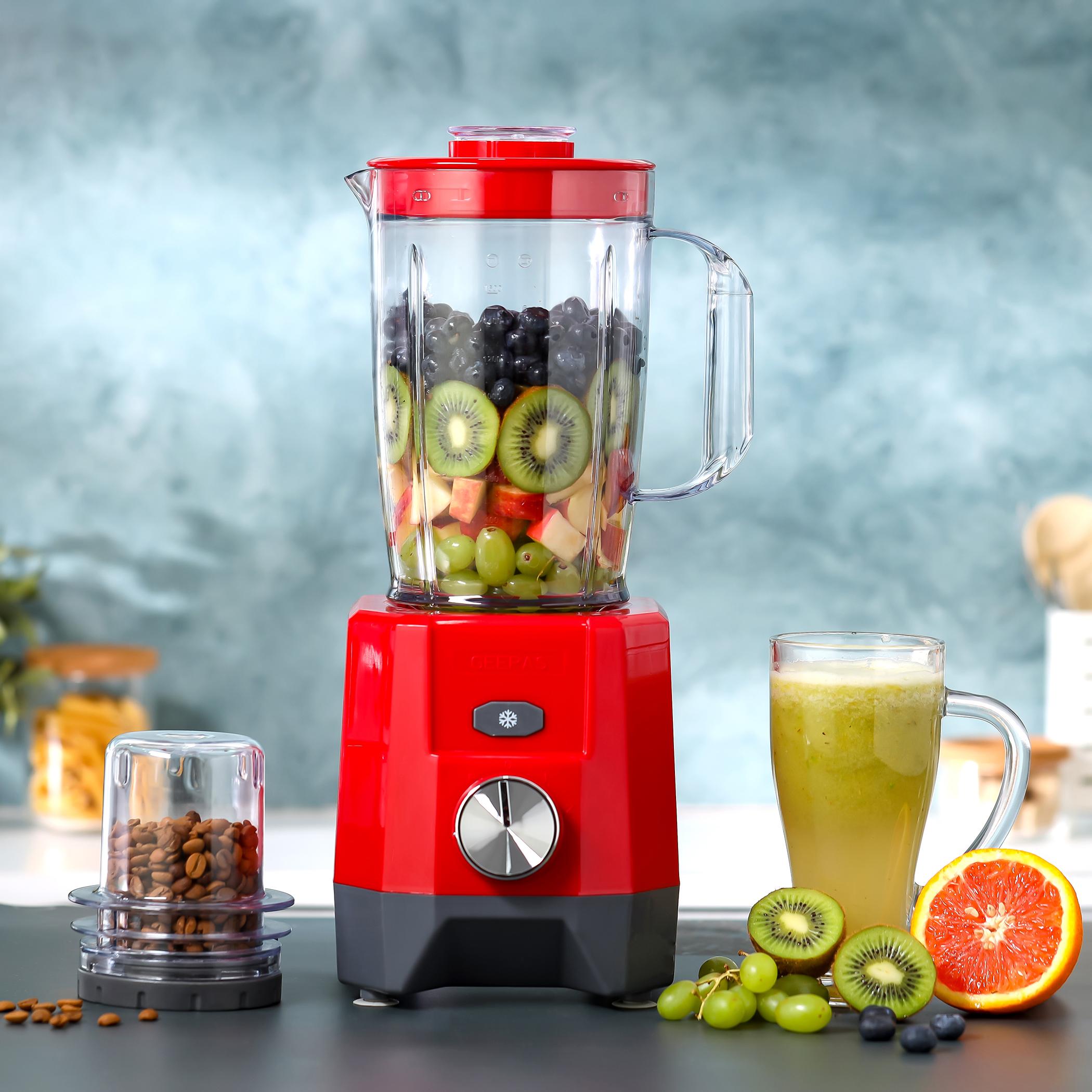 خلاط بقوة 650 واط 2 سرعتين 2 في 1 مع شفرة ستانلس ستيل من جيباس - GSB44107-household-appliances-kitchenappliances-blendersmixersandgrinders-image-2
