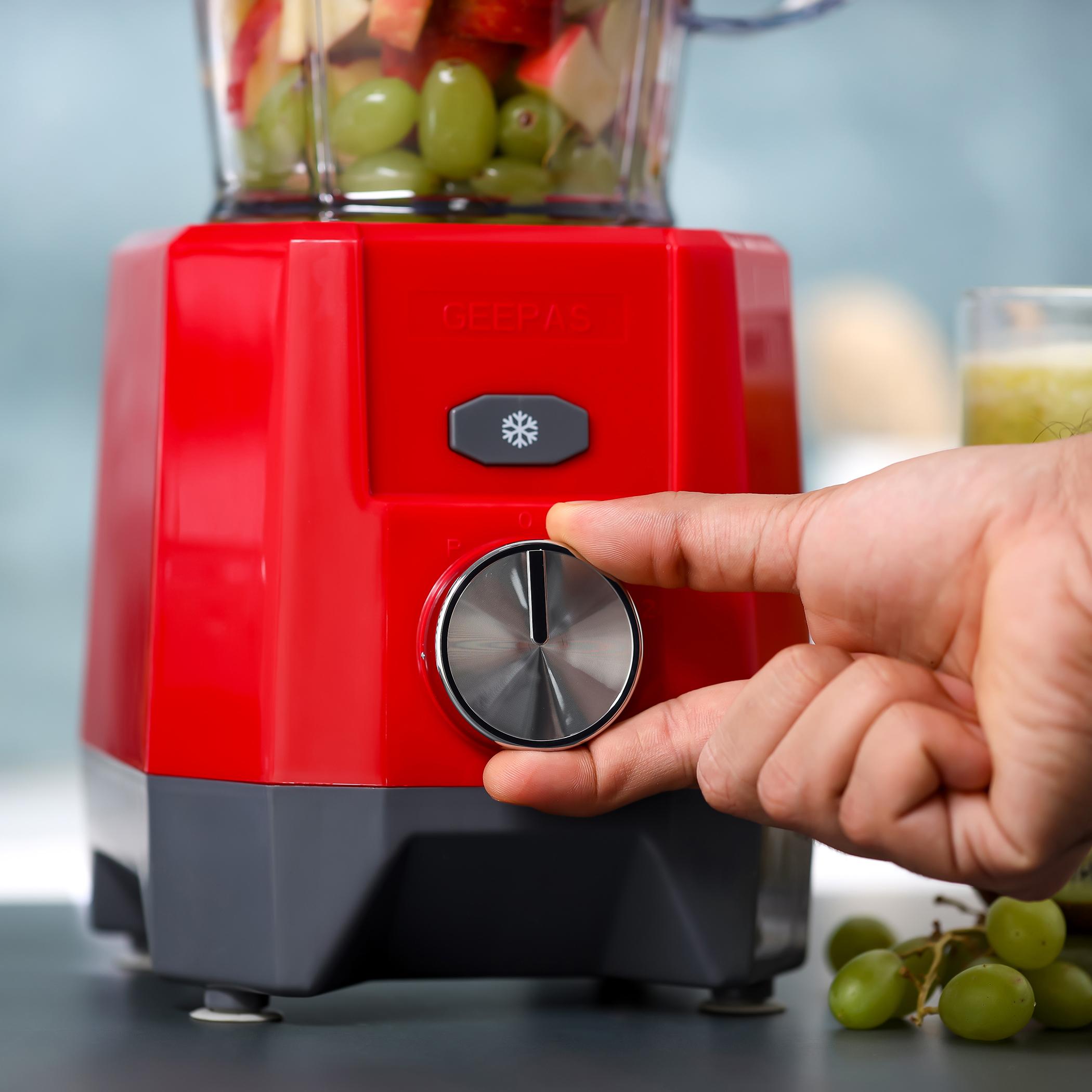 خلاط بقوة 650 واط 2 سرعتين 2 في 1 مع شفرة ستانلس ستيل من جيباس - GSB44107-household-appliances-kitchenappliances-blendersmixersandgrinders-image-3