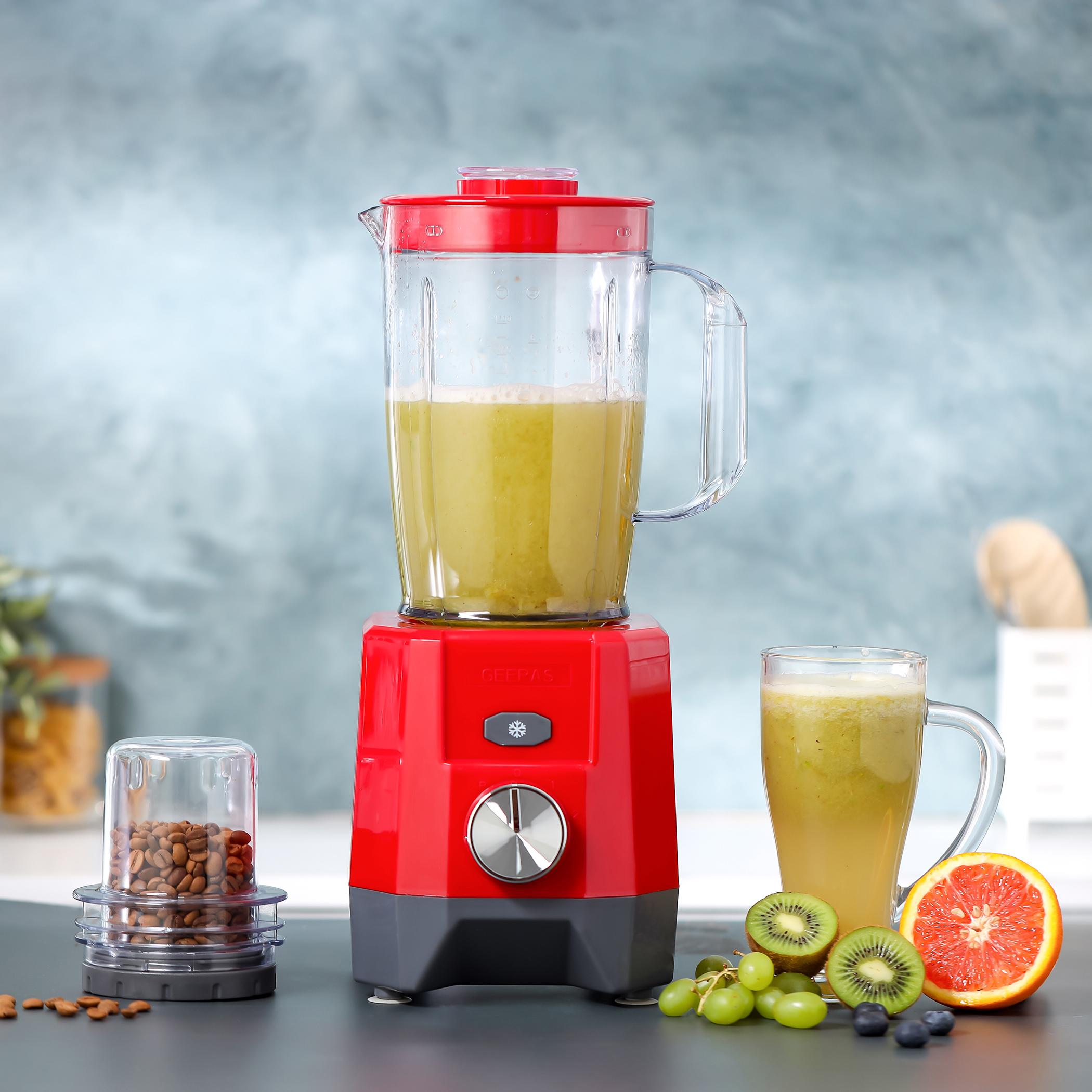 خلاط بقوة 650 واط 2 سرعتين 2 في 1 مع شفرة ستانلس ستيل من جيباس - GSB44107-household-appliances-kitchenappliances-blendersmixersandgrinders-image-4