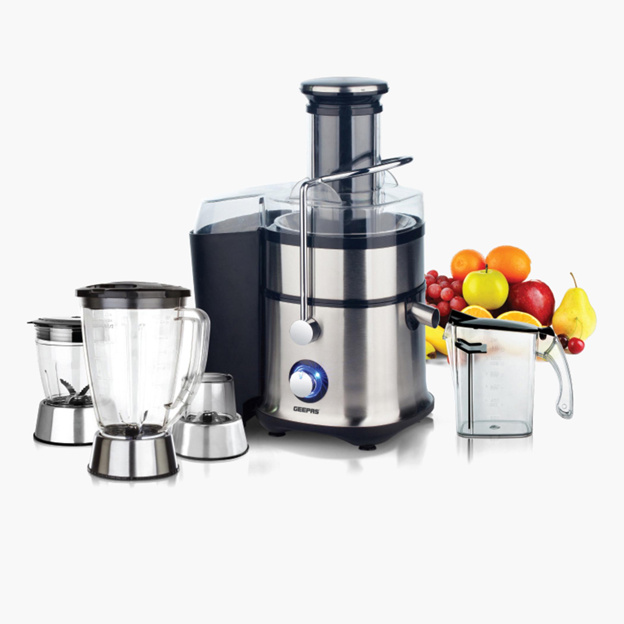 Stainless Steel 800W 4-in-1 Electric Juicer and Blender - GSB5451-household-appliances-kitchenappliances-blendersmixersandgrinders-image-1