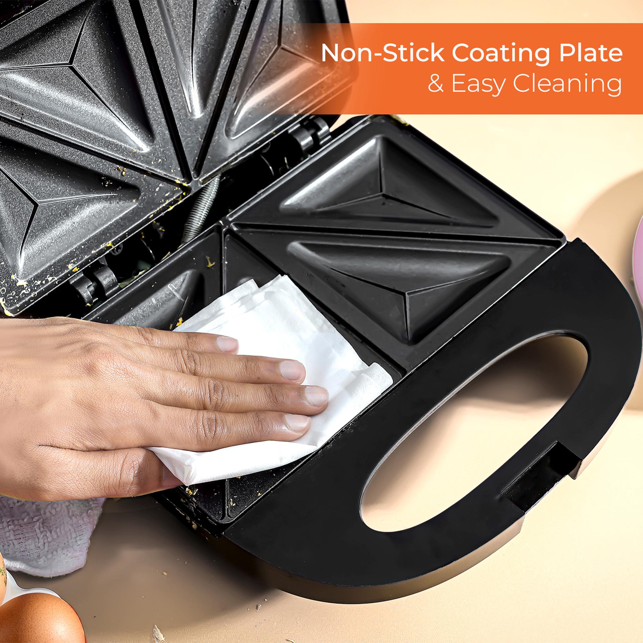 700W 2-Slice Grill Maker with Non-Stick Plates - GGM6002-household-appliances-kitchenappliances-otherkitchenappliances-image-2