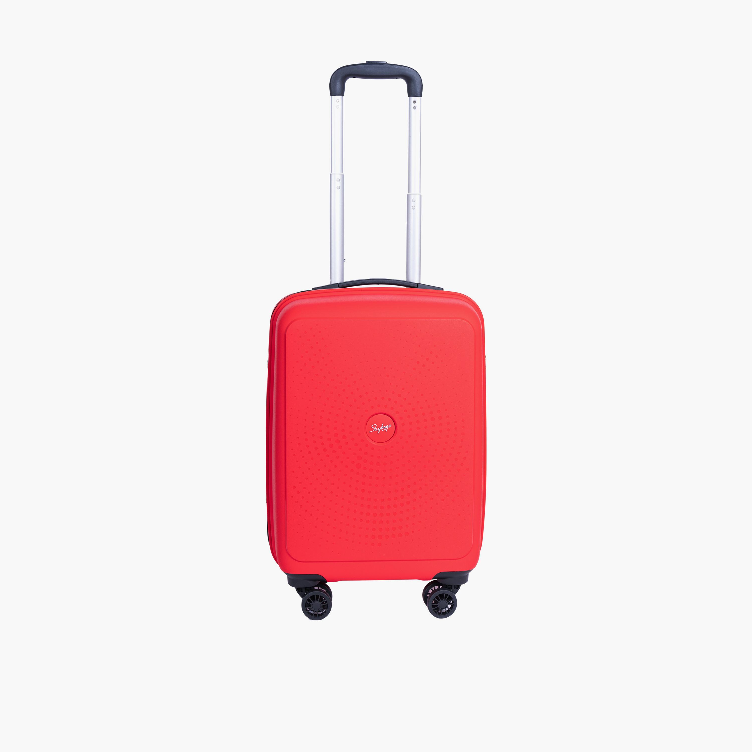 Skybags Zap 55 CM Small Cabin Polypropylene Hard Sided 4-Wheeler Spinner Trolley Bag with Combination Lock | ZAP-R20-1907-travel-luggagesandbags-luggage-image-1