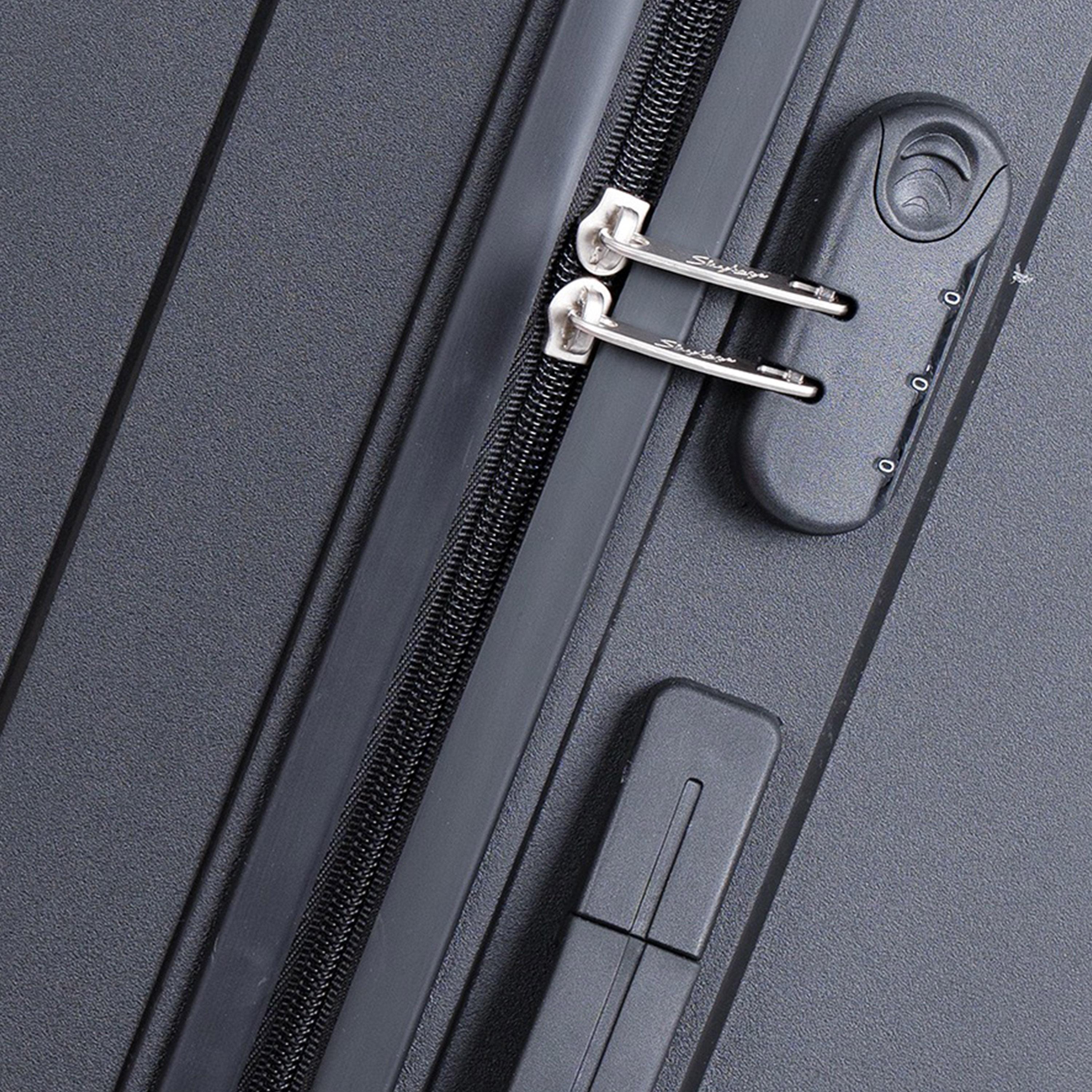Skybags Zap 55 CM Small Cabin Polypropylene Hard Sided 4-Wheeler Spinner Trolley Bag with Combination Lock | ZAP-B20-1912-travel-luggagesandbags-luggage-image-7