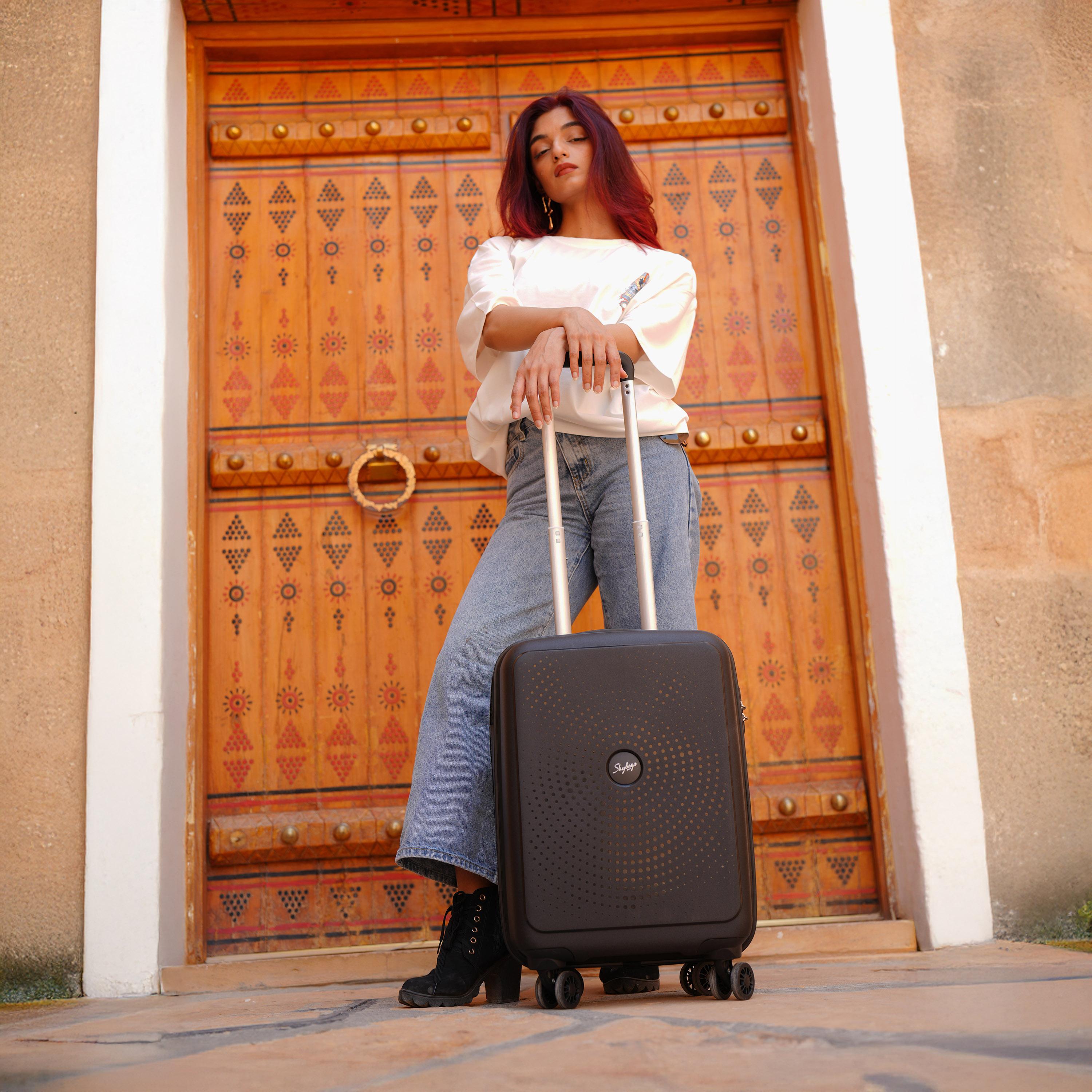 Skybags Zap 55 CM Small Cabin Polypropylene Hard Sided 4-Wheeler Spinner Trolley Bag with Combination Lock | ZAP-B20-1912-travel-luggagesandbags-luggage-image-8