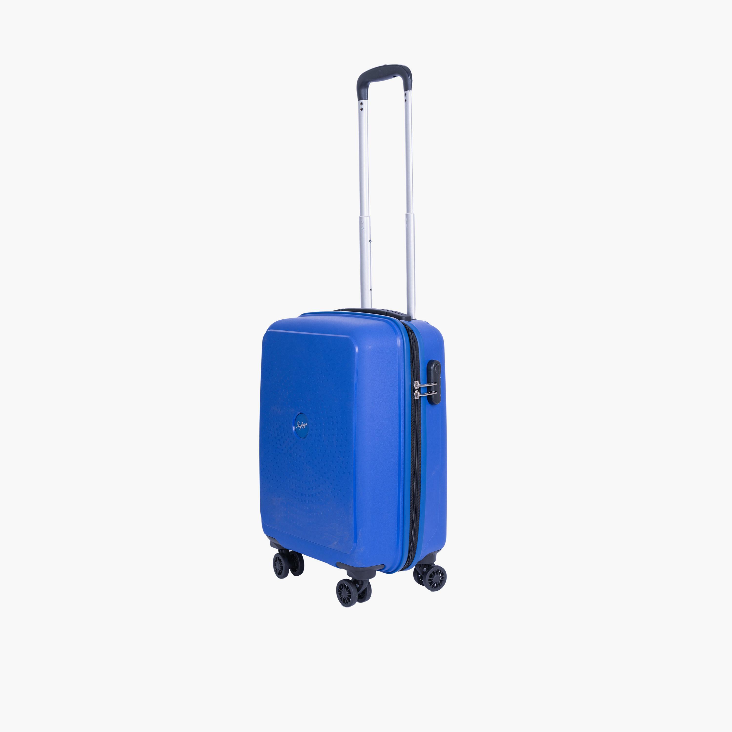 Skybags Zap 55 CM Small Cabin Polypropylene Hard Sided 4-Wheeler Spinner Trolley Bag with Combination Lock | ZAP-BL20-1902-travel-luggagesandbags-luggage-image-5