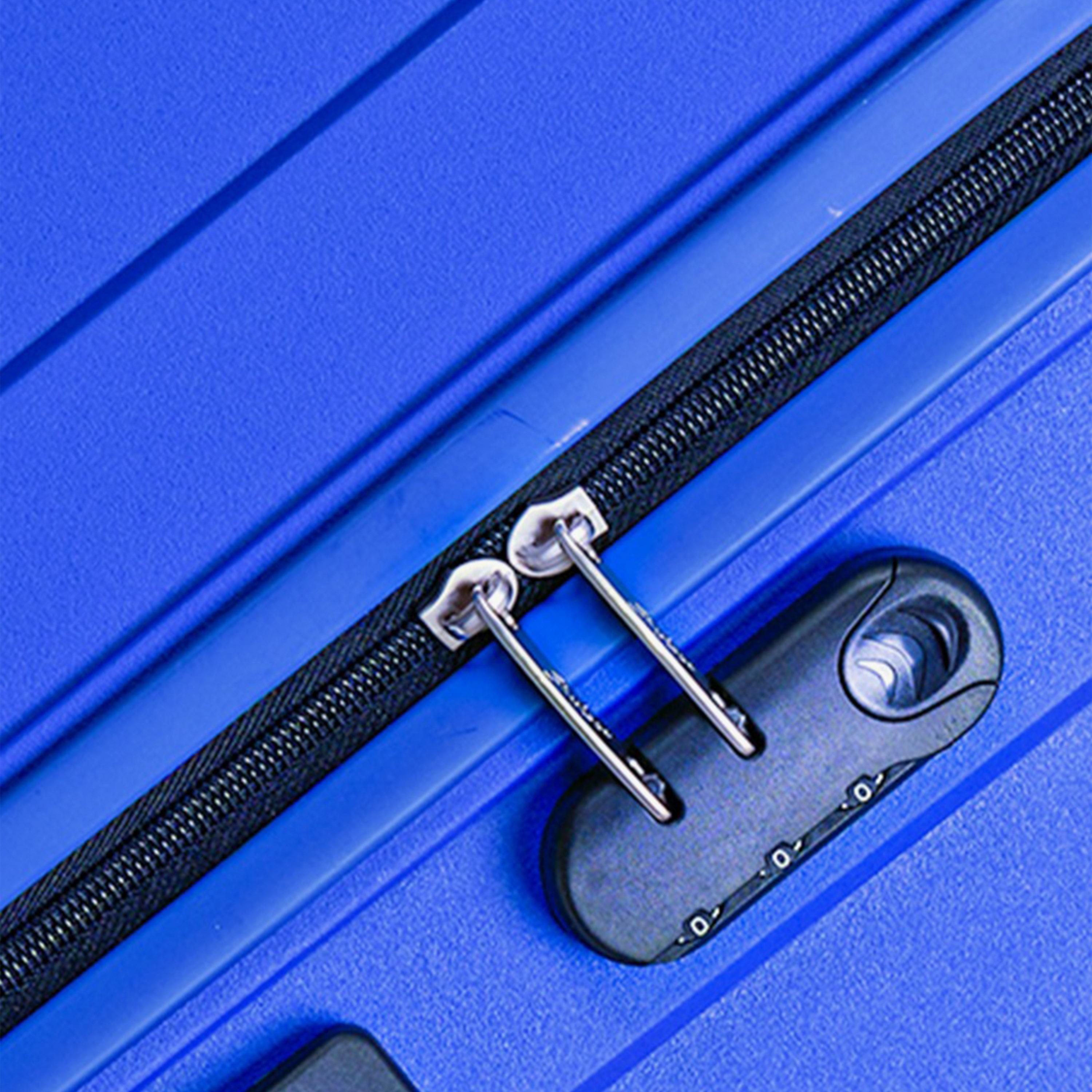 Skybags Zap 76 CM Large Check-in Polypropylene Hard Sided 4-Wheeler Spinner Trolley Bag with Combination Lock | ZAP-BL28-1904-travel-luggagesandbags-luggage-image-6