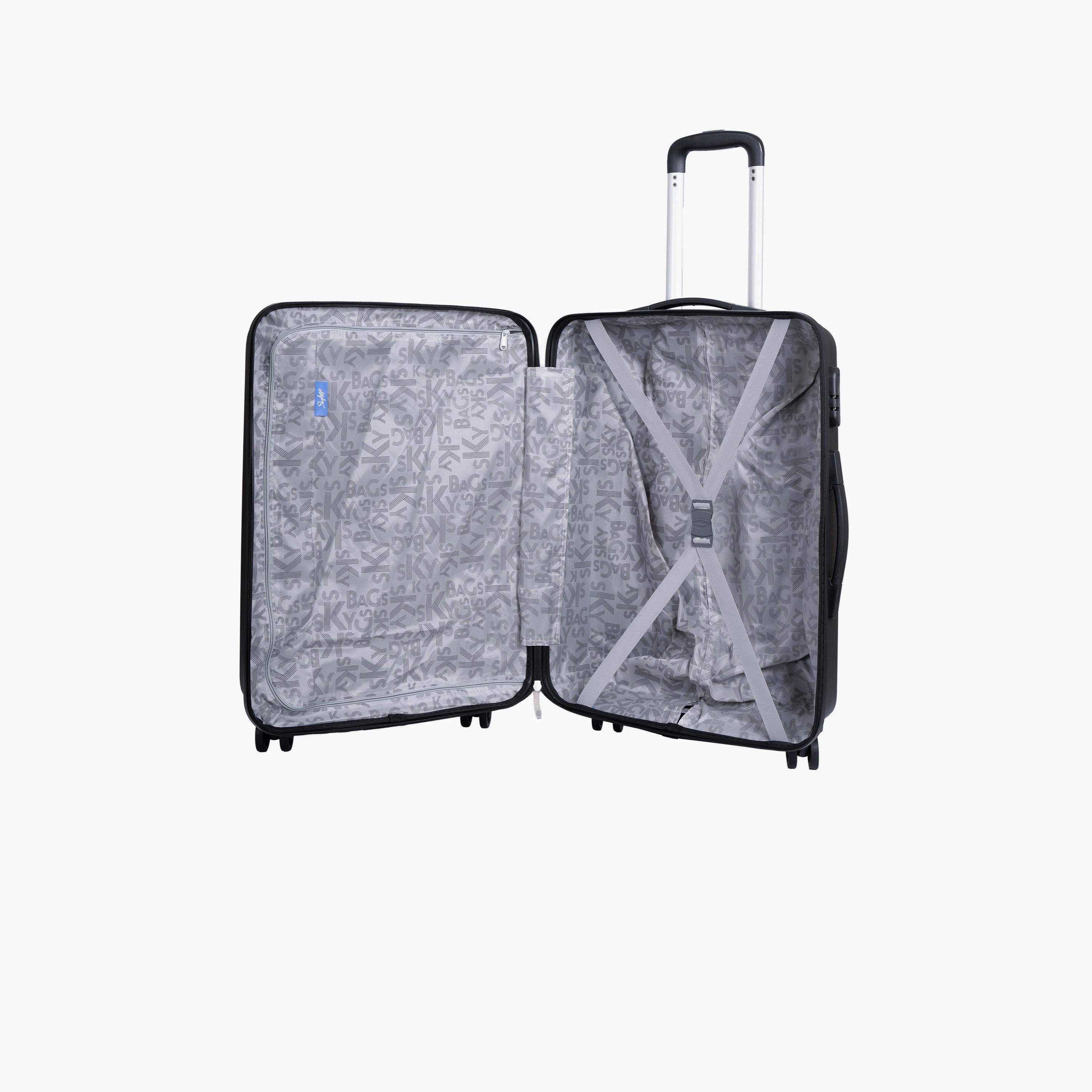 Skybags Zap 66 CM Medium Check-in Polypropylene Hard Sided 4-Wheeler Spinner Trolley Bag with Combination Lock | ZAP-B24-1913-travel-luggagesandbags-luggage-image-5