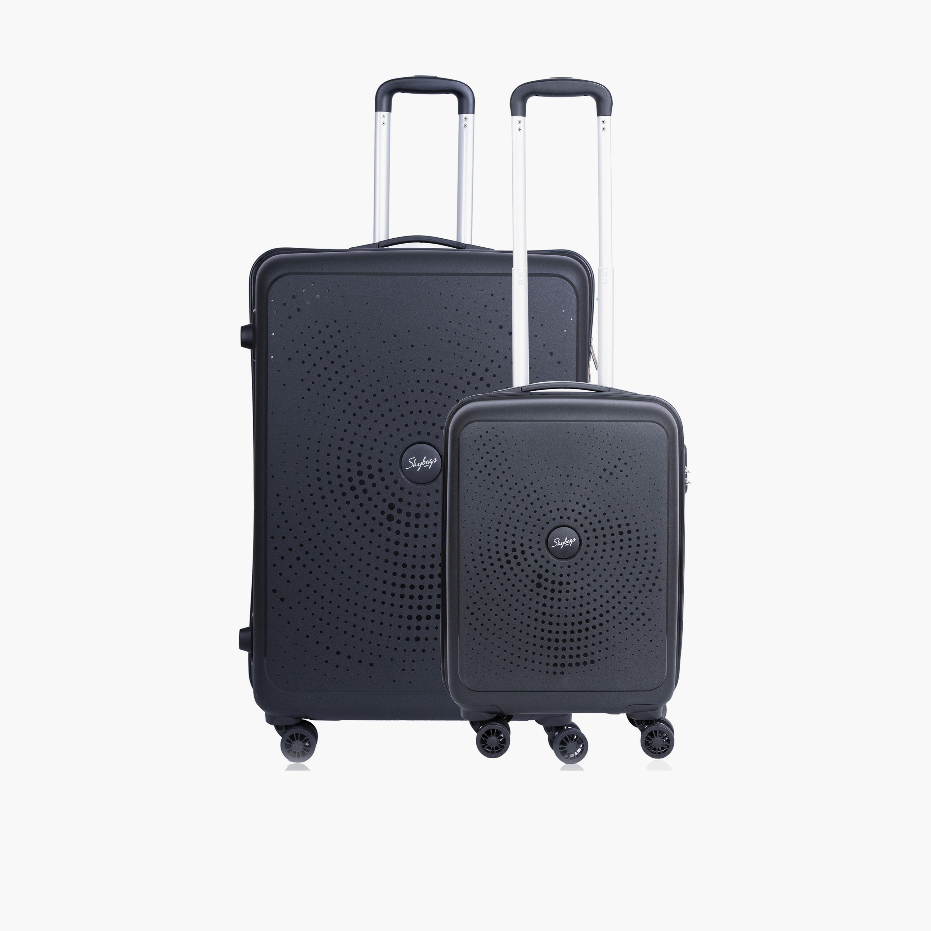 Skybags Zap Set of 2 Polypropylene Hard Sided 4-Wheeler Spinner Trolley Bag with Combination Lock | ZAP-B2-1911-travel-luggagesandbags-luggage-image-1