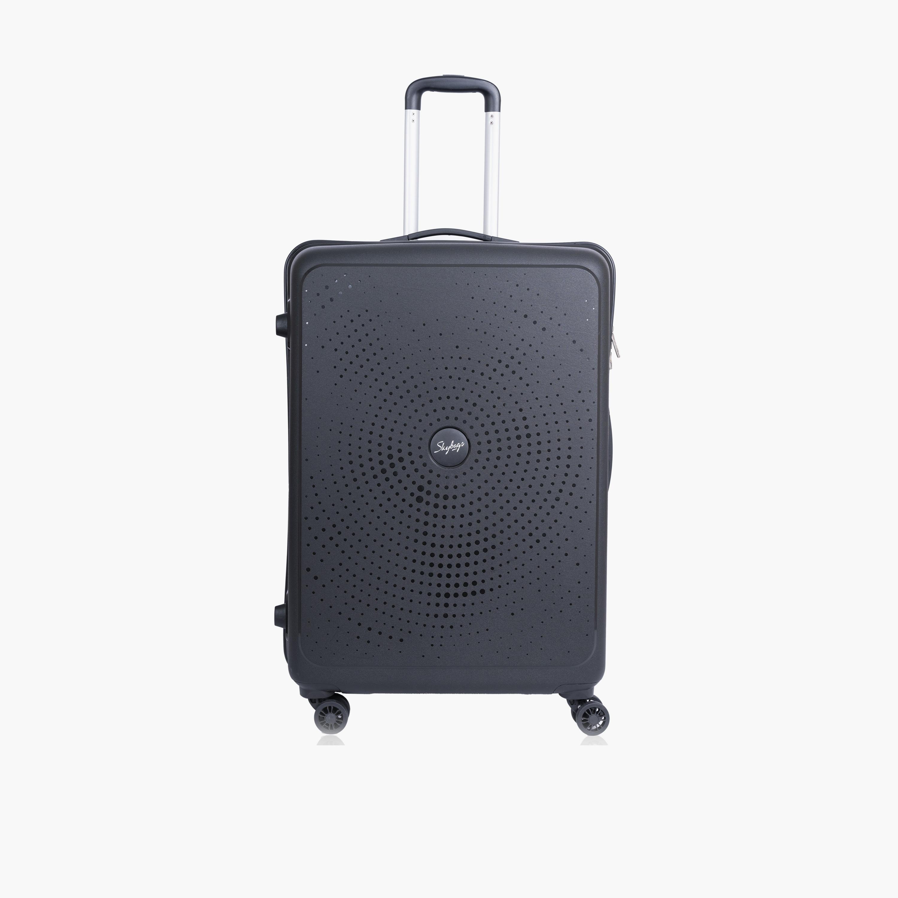 Skybags Zap 76 CM Large Check-in Polypropylene Hard Sided 4-Wheeler Spinner Trolley Bag with Combination Lock | ZAP-B28-1914-travel-luggagesandbags-luggage-image-1