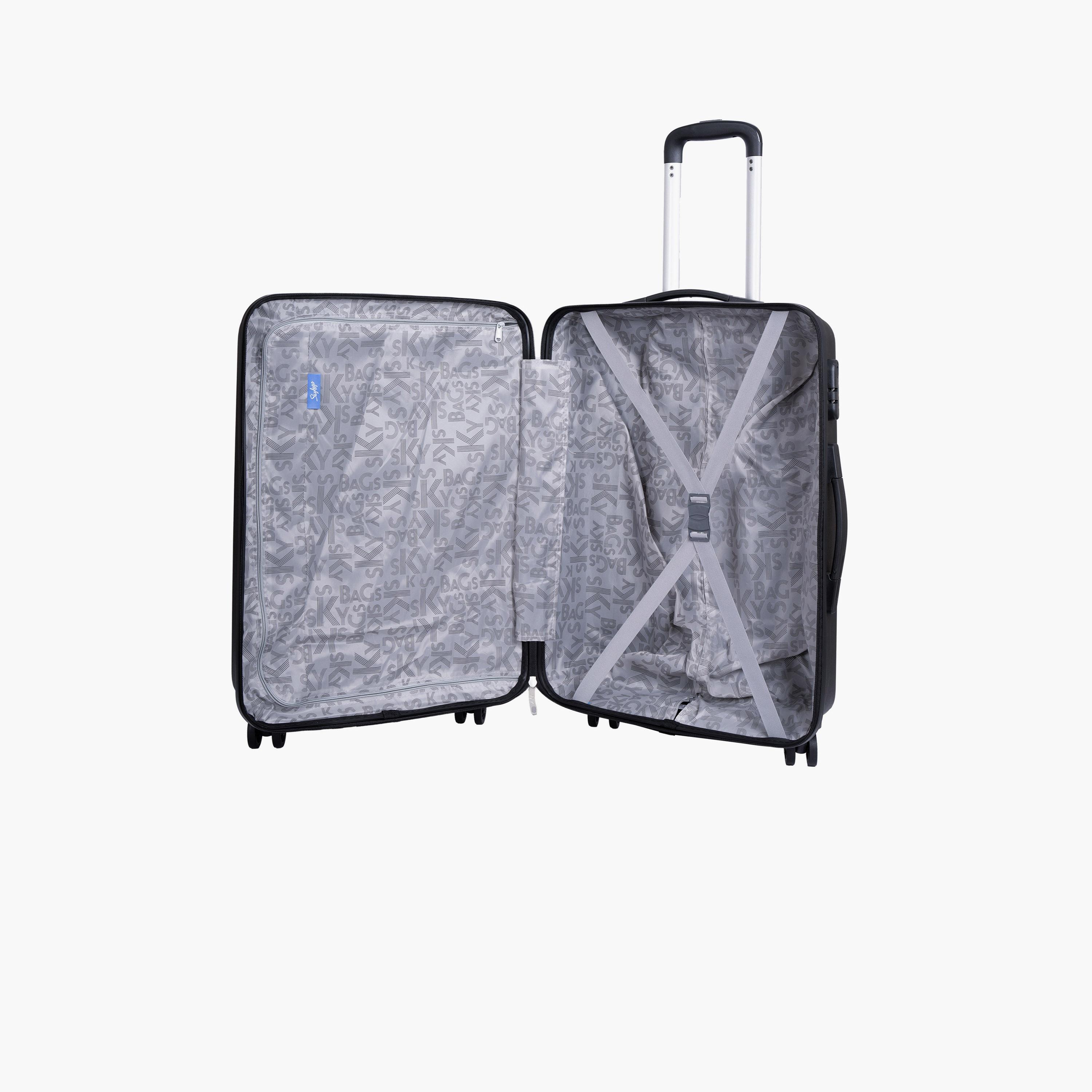 Skybags Zap 76 CM Large Check-in Polypropylene Hard Sided 4-Wheeler Spinner Trolley Bag with Combination Lock | ZAP-B28-1914-travel-luggagesandbags-luggage-image-5