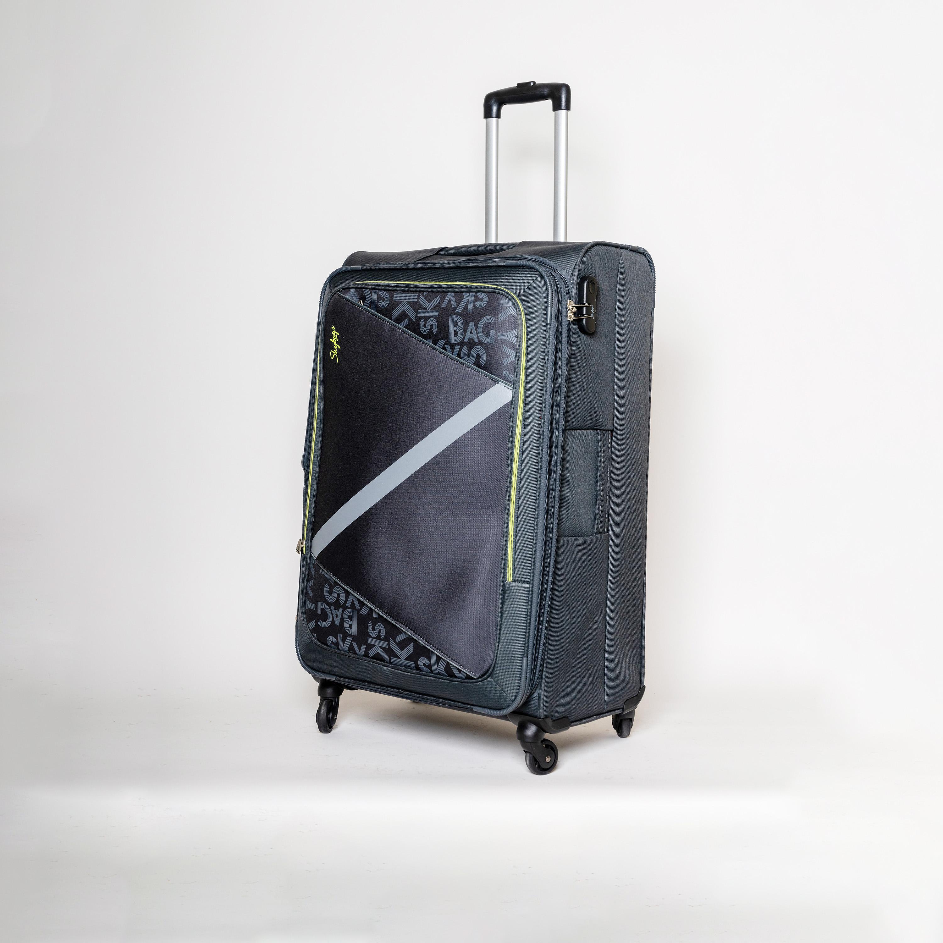Skybags Spotlight Set of 2 Polyester Soft Sided 4-Wheeler Spinner Trolley Bag with Built-In Combination Lock | SLIGHT-SL2-1606-2set-travel-luggagesandbags-luggage-image-5