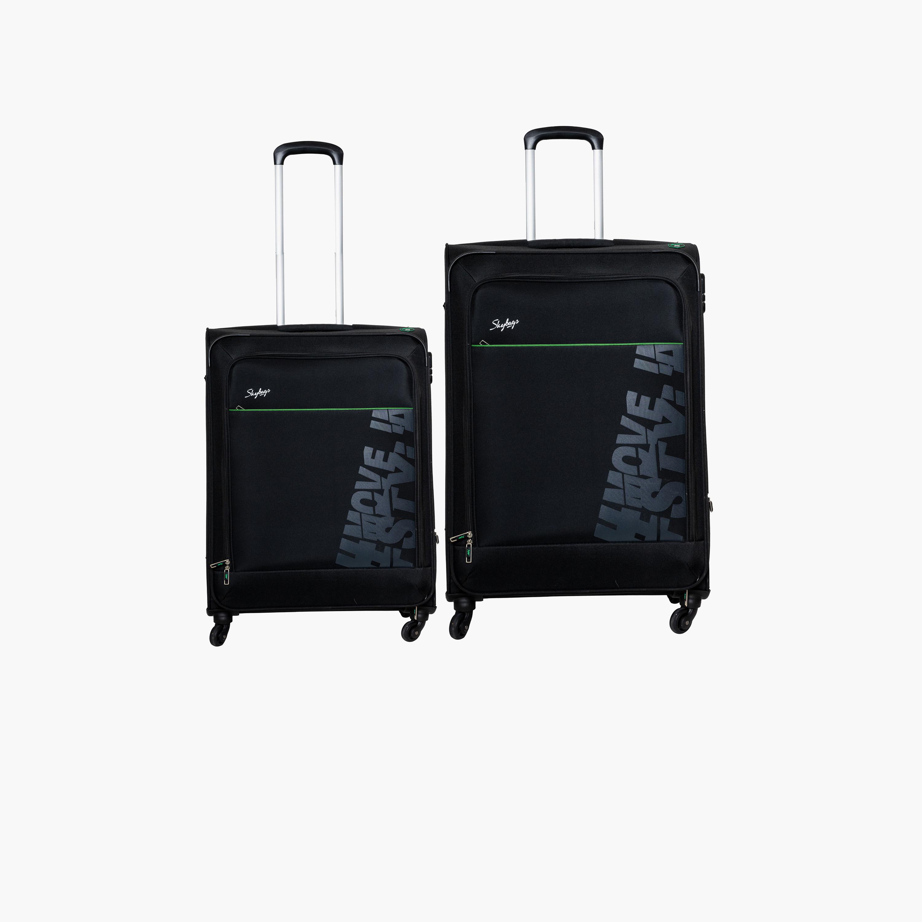 Skybags Rhumba Set of 2 Polyester Soft Sided 4-Wheeler Spinner Trolley Bag with Built-In Combination Lock | RHUMBA-SL2-1401-2set-travel-luggagesandbags-luggage-image-1