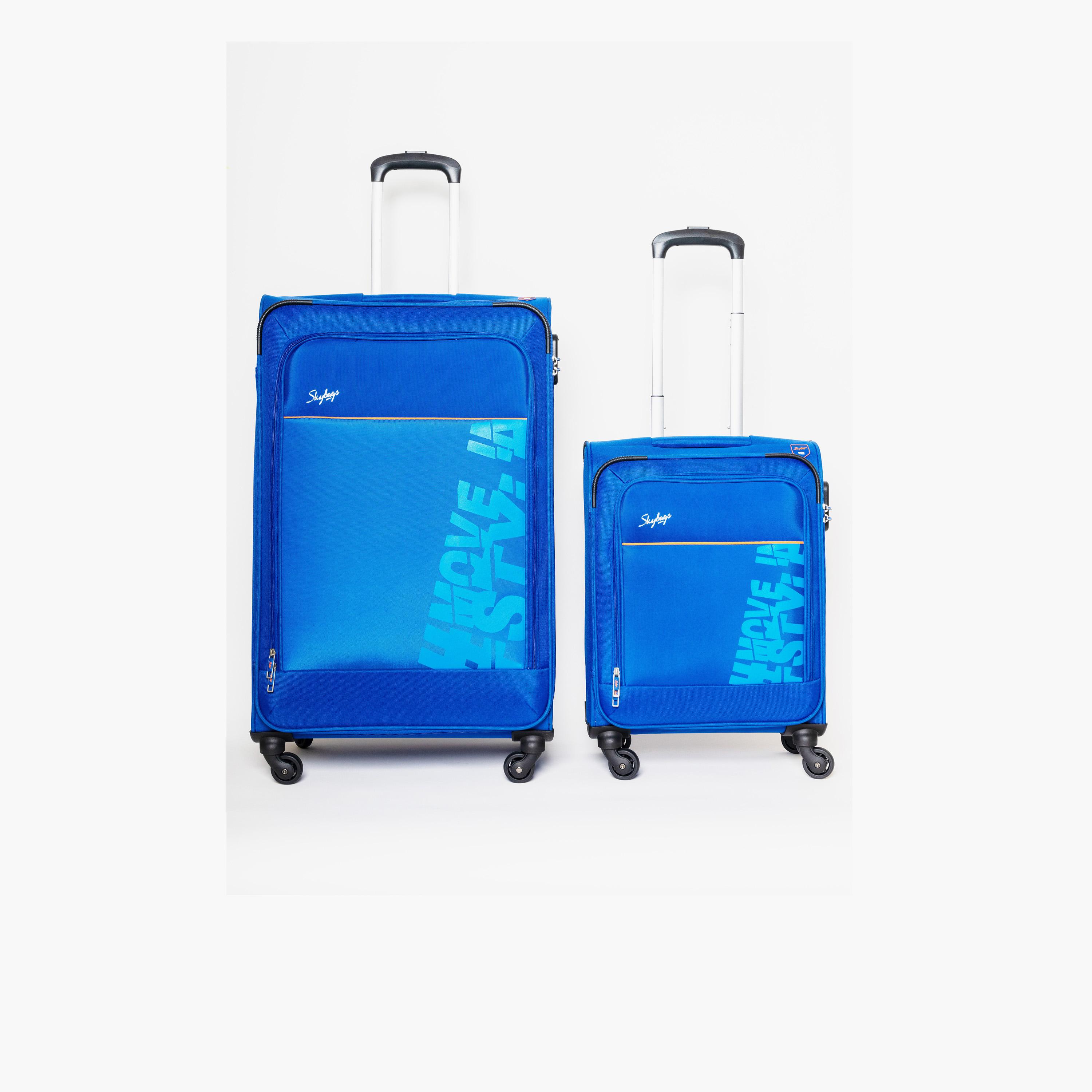 Skybags Rhumba Set of 2 Polyester Soft Sided 4-Wheeler Spinner Trolley Bag with Built-In Combination Lock | RHUMBA-SL2-1411-2set-travel-luggagesandbags-luggage-image-1