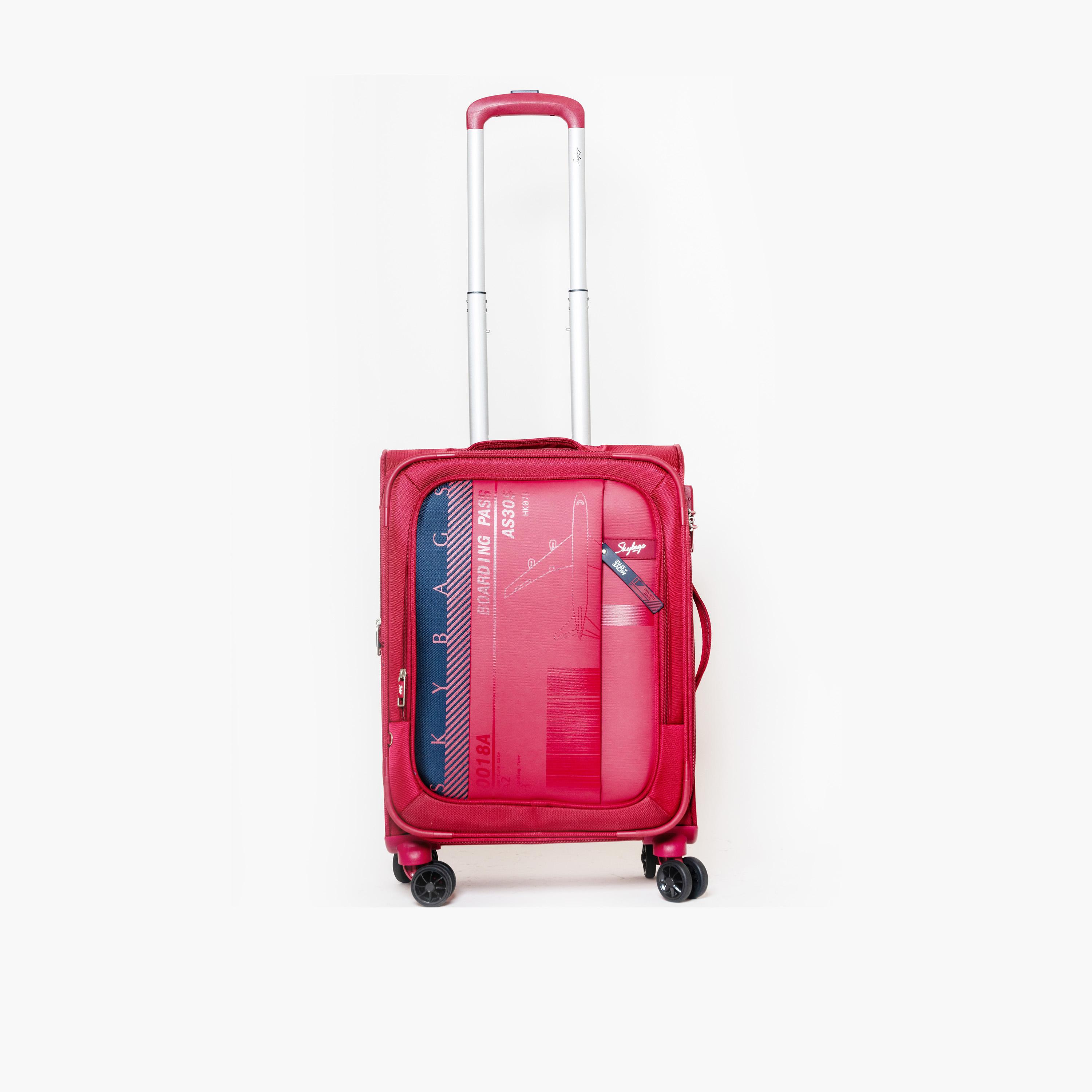 Skybags Airway Pro Set of 2 Polyester Soft Sided 4-Wheeler Spinner Trolley Bag with TSA Lock | AIRWAY-S2-1206-travel-luggagesandbags-luggage-image-4