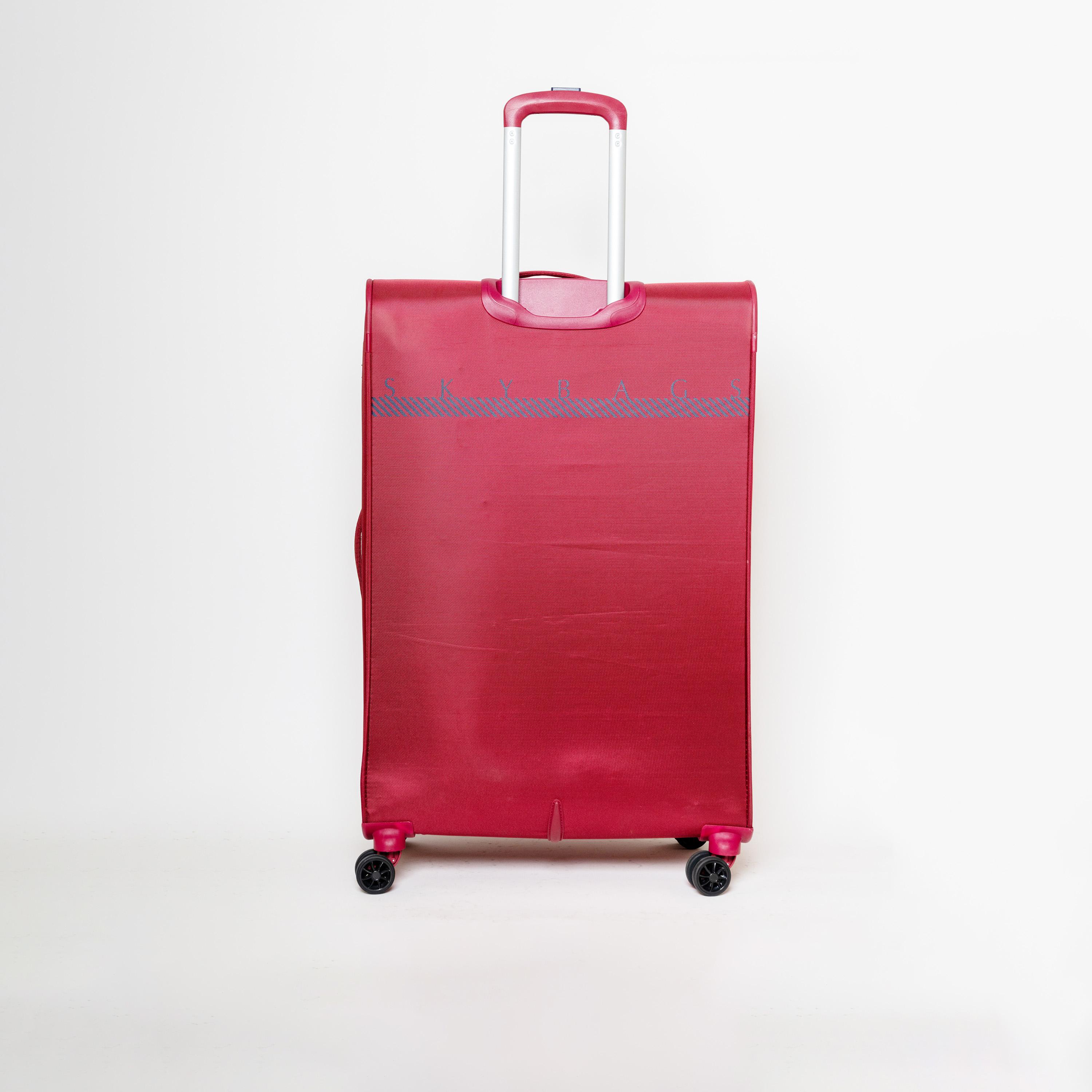 Skybags Airway Pro Set of 2 Polyester Soft Sided 4-Wheeler Spinner Trolley Bag with TSA Lock | AIRWAY-S2-1206-travel-luggagesandbags-luggage-image-5