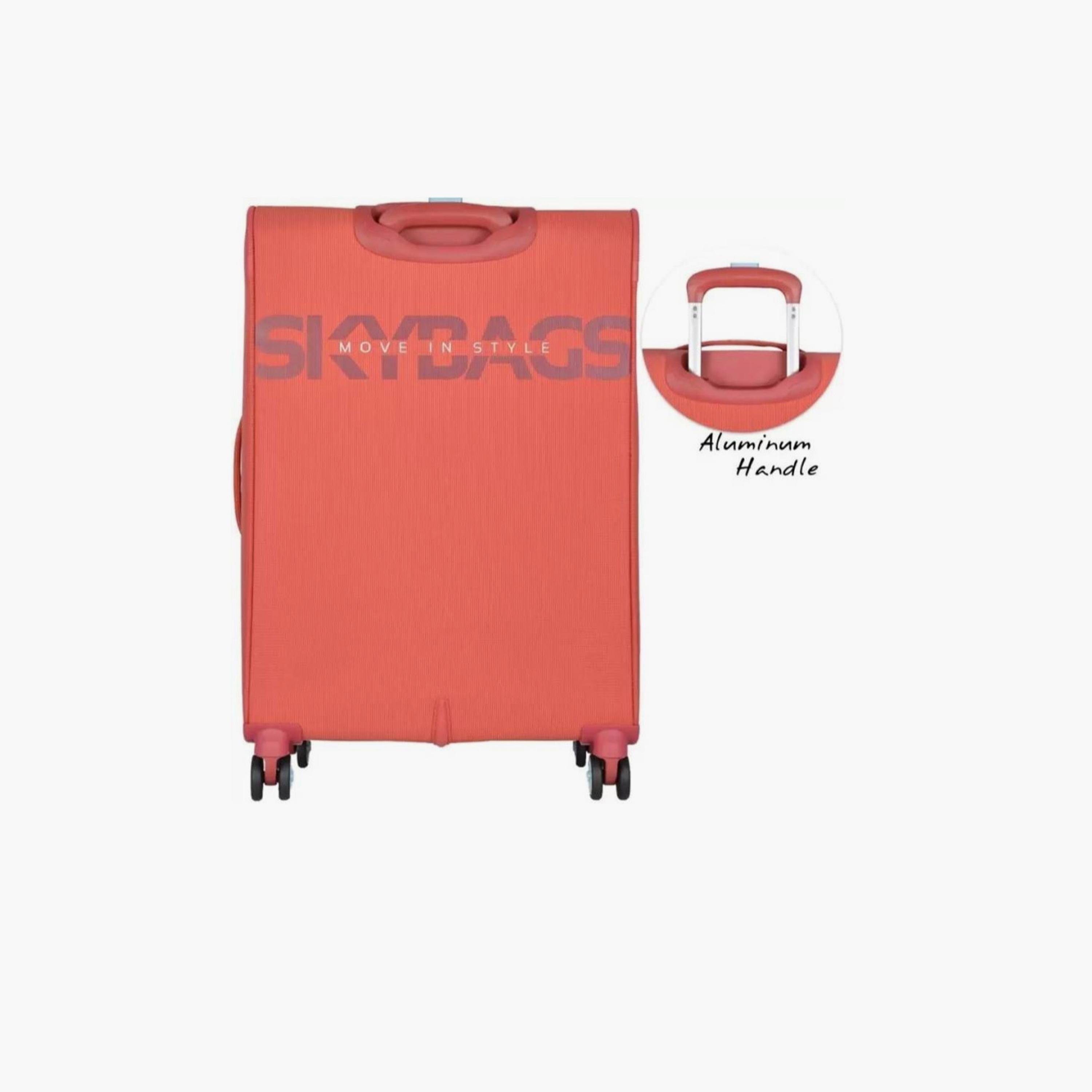 Skybags Vanguard Set of 2 Polyester Soft Sided 4-Wheeler Spinner Trolley Bag with TSA Lock | VGUARD-S2-1706--travel-luggagesandbags-luggage-image-6