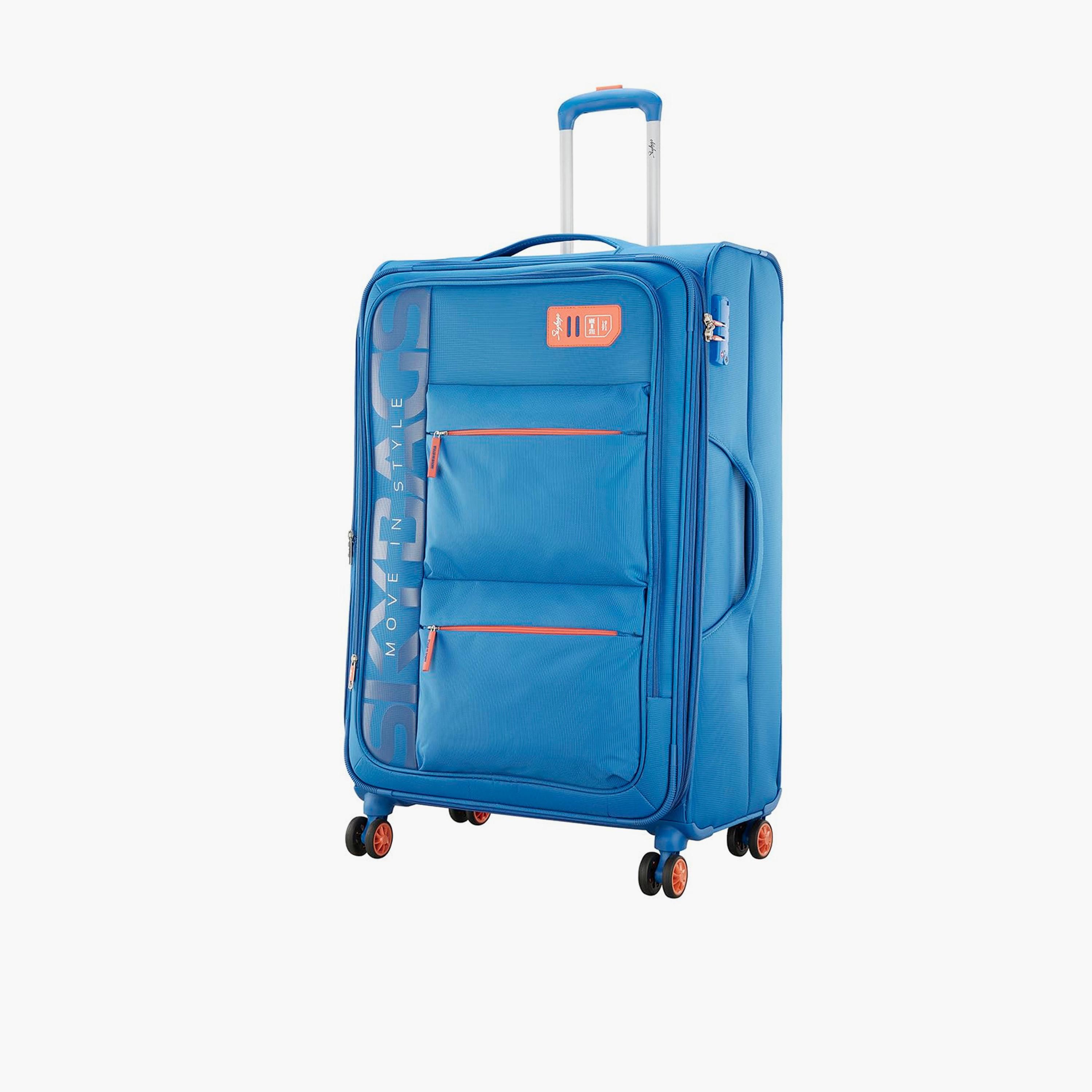 Skybags Vanguard Set of 2 Polyester Soft Sided 4-Wheeler Spinner Trolley Bag with TSA Lock | VGUARD-S2-1701-travel-luggagesandbags-luggage-image-4