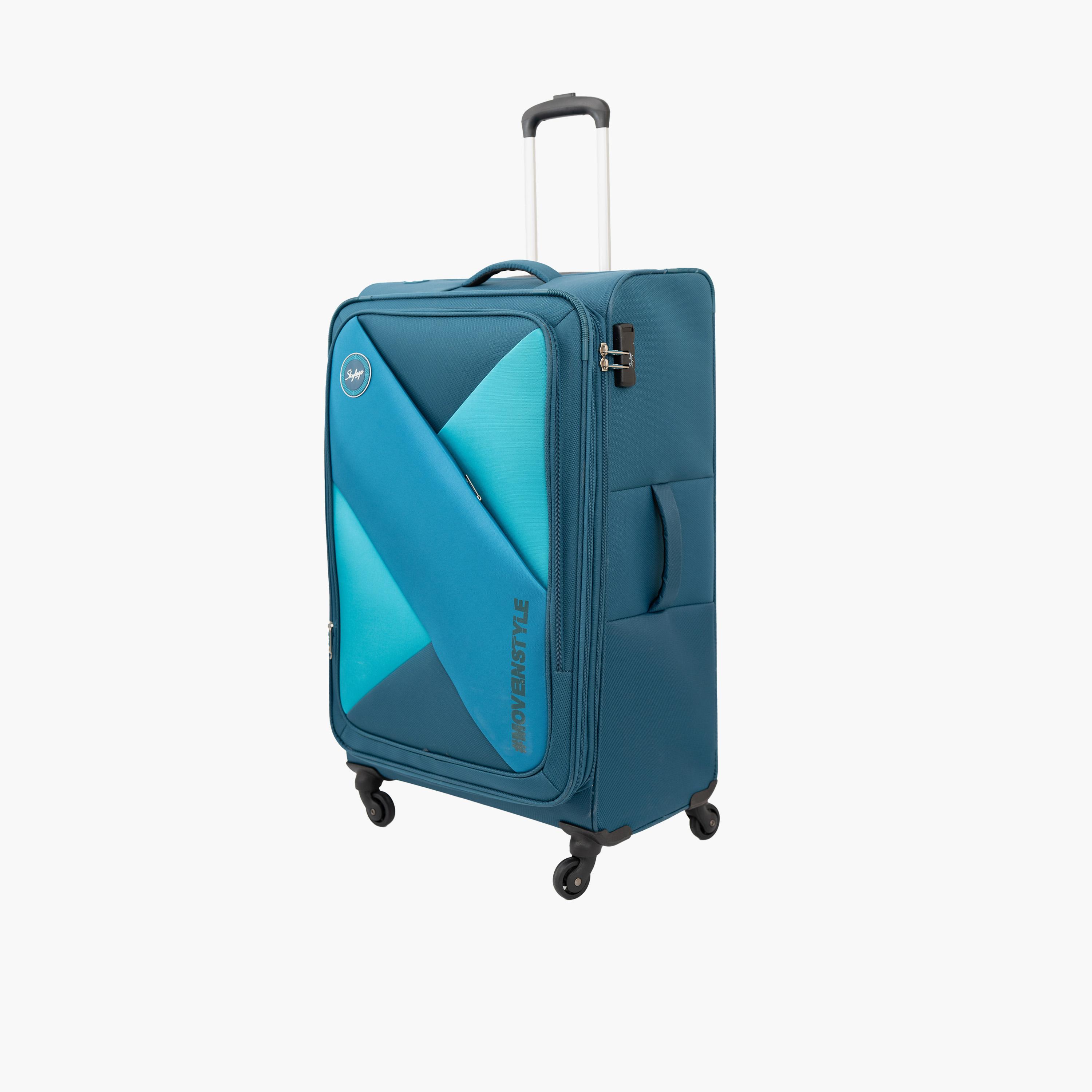 Skybags Converge Plus Set of 2 Polyester Soft Sided 4-Wheeler Spinner Trolley Bag with Built-In Combination Lock | Converge-M2-2000-travel-luggagesandbags-luggage-image-4