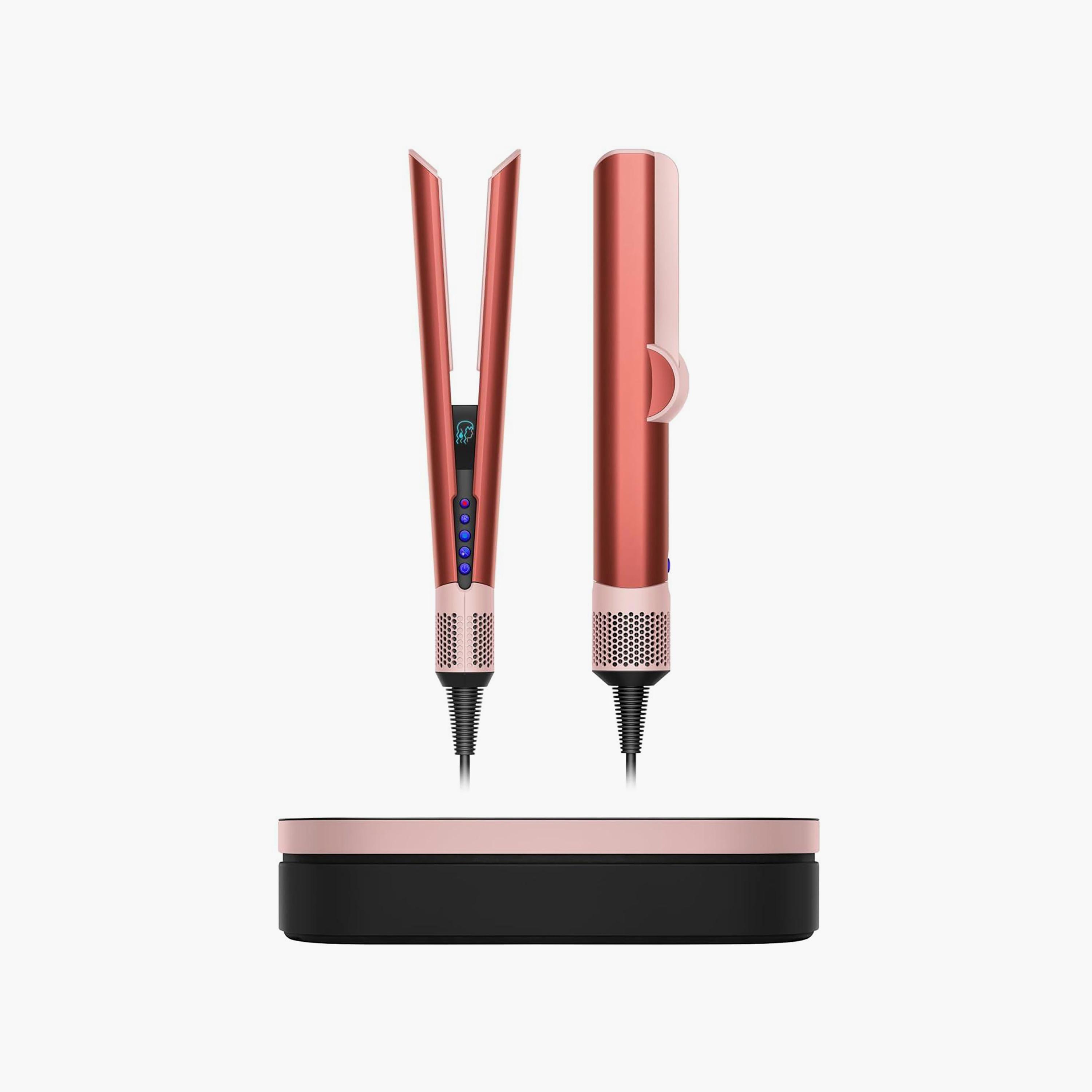 Dyson Airstrait Straightener Strawberry Bronze & Blush Pink | 123456-beautyandpersonalcare-appliances-hairstylingtools-curlingandstyler-image-1