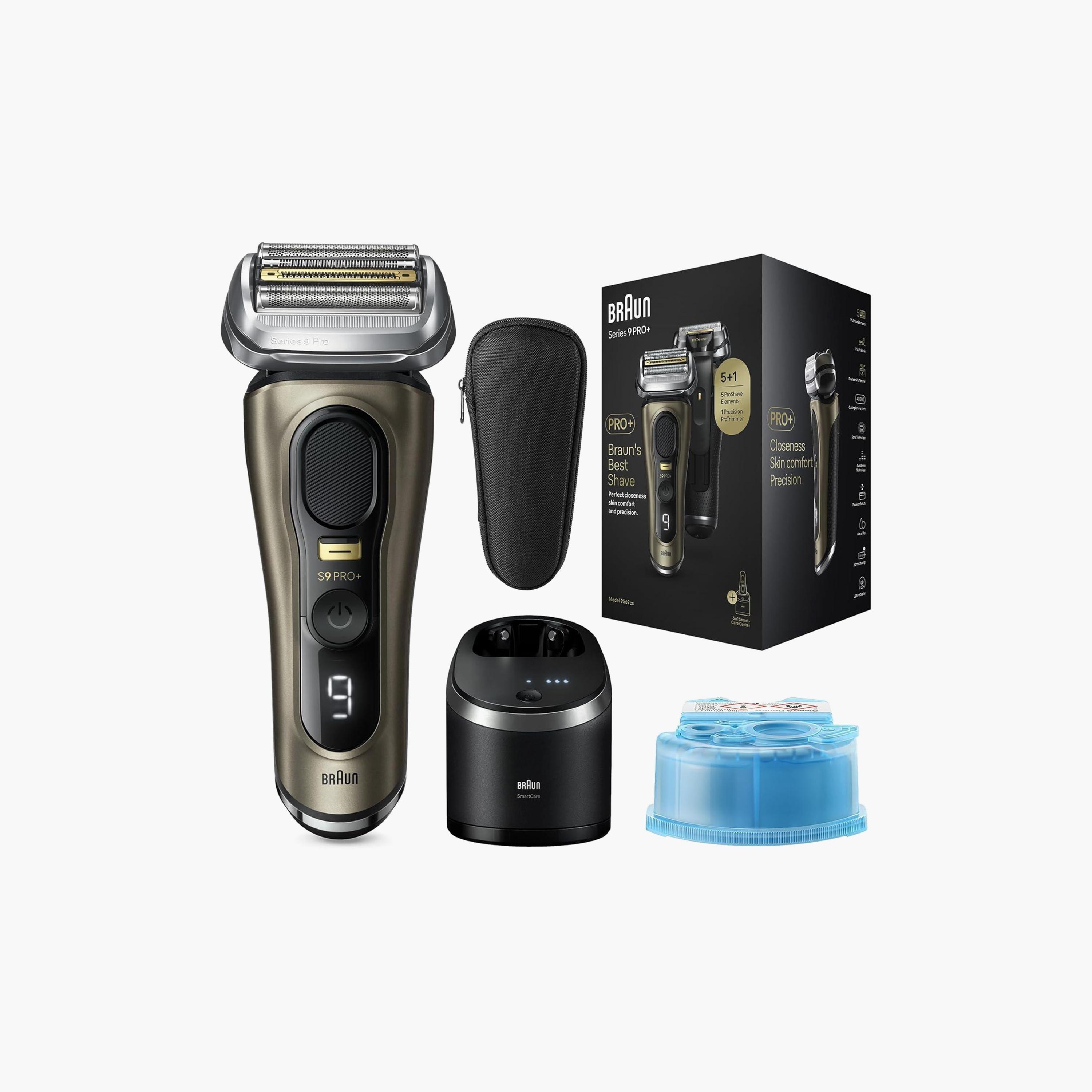 ماكينة حلاقة سلسلة 9 برو للاستخدام الجاف والمبلل من براون | 9569CC-beautyandpersonalcare-mens-shaving-image-1