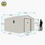 CamelTough Metal Outdoor Garden Storage Shed - 341x323 cm-InfluencerCodes_Ramadan26_All_20012026-image-4
