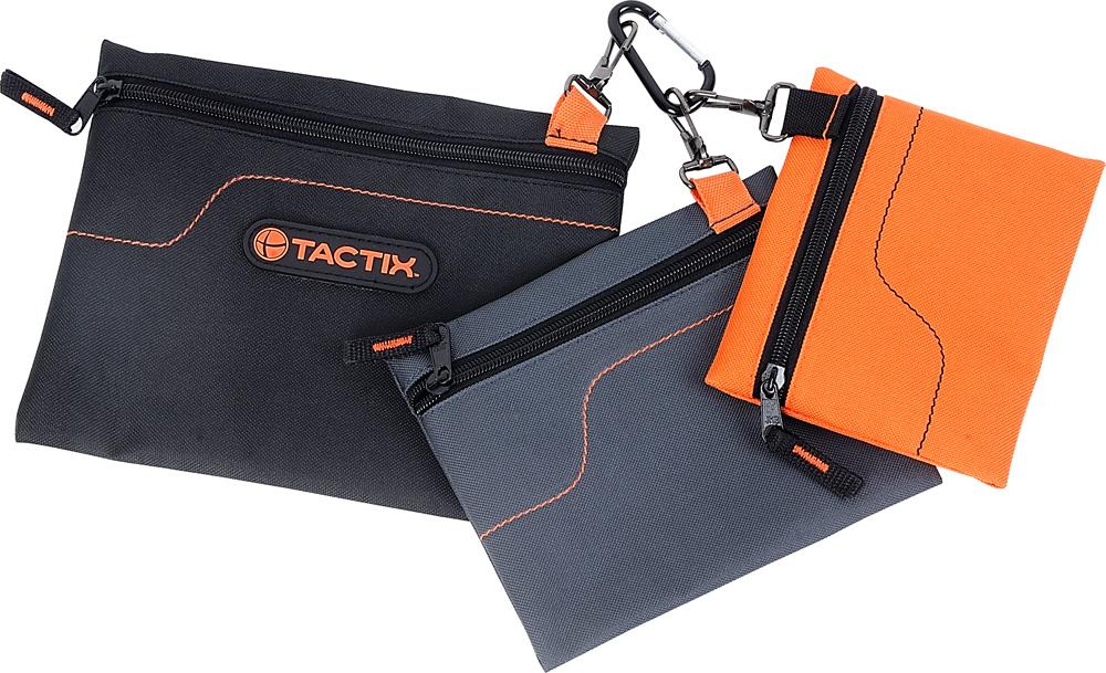 Tactix Organiser with Carabiner - Set of 3