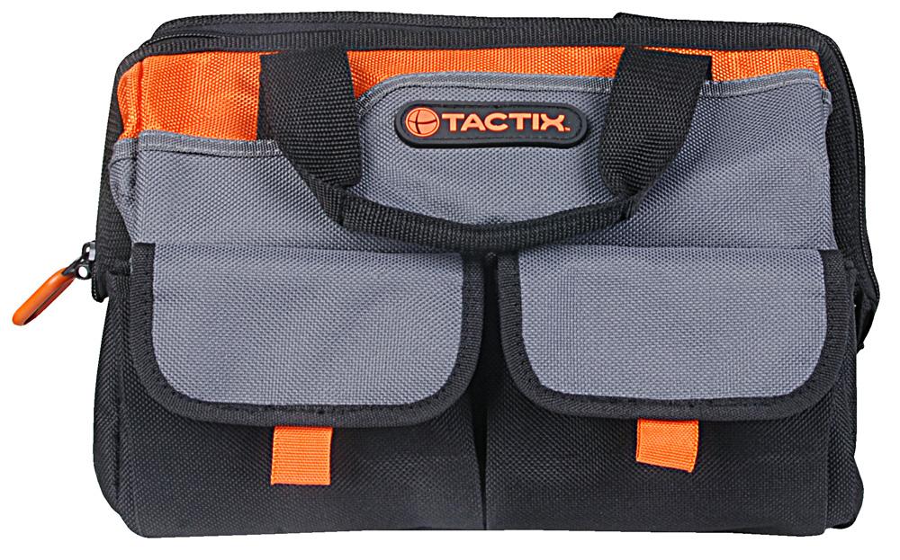 Tactix 12-inch Gate Mouth Tool Bag
