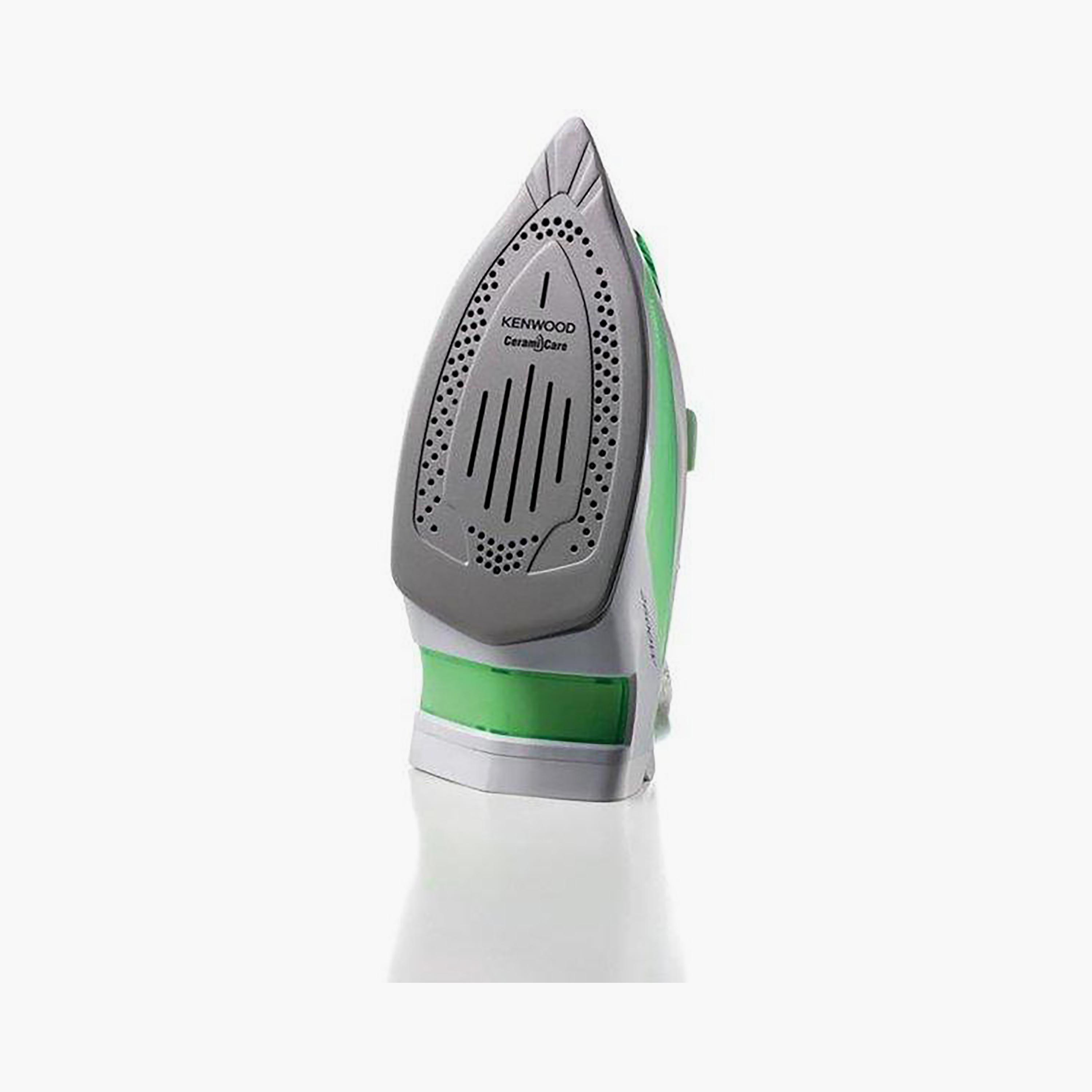 مكواة بخار ذو سيراميك مع 2600 واط بلون أخضر من كينوود | STP70.000WG-household-appliances-homeappliances-ironandsteamers-image-3