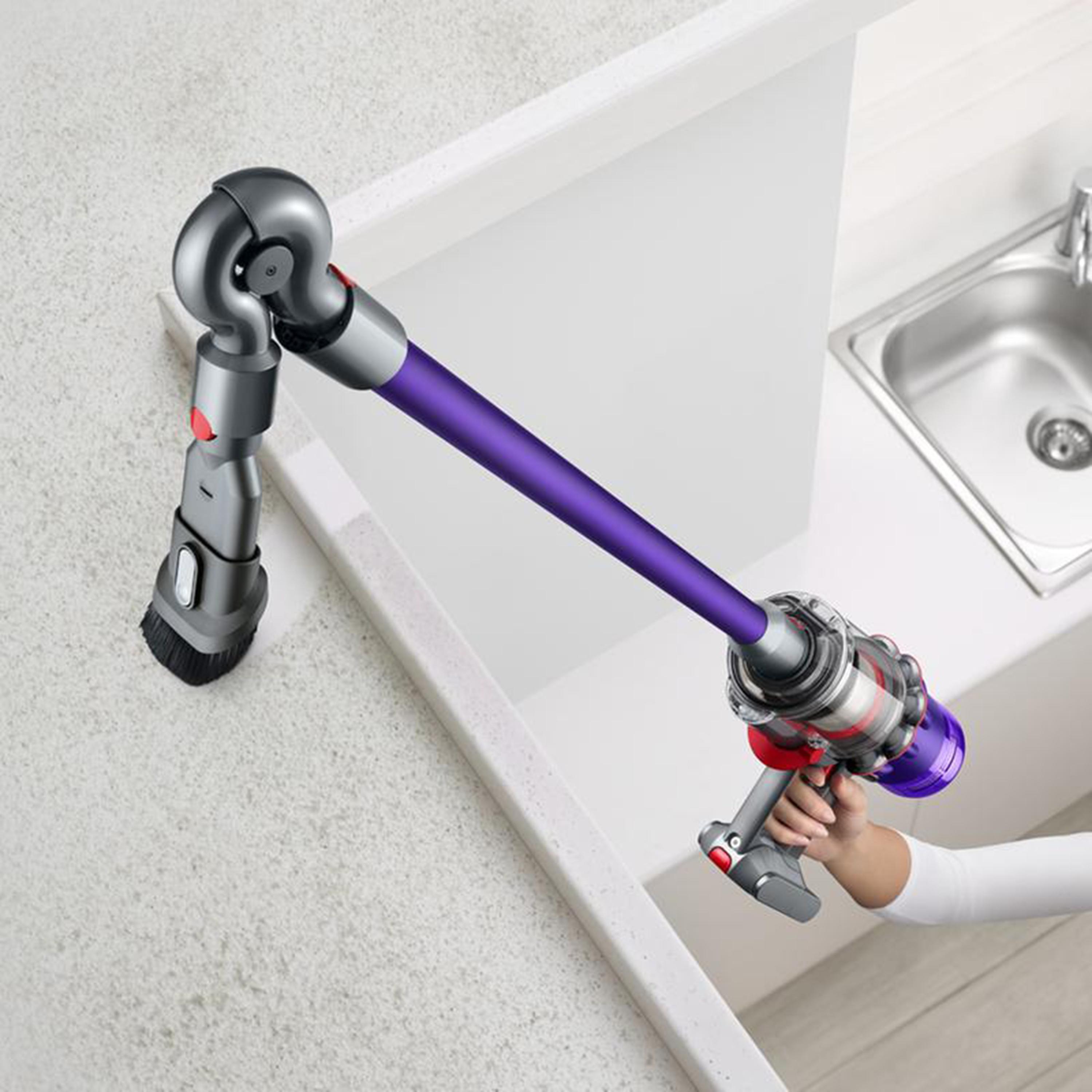 مكنسة دايسون الكهربائية الرقمية الرقيقة اللاسلكية الإضافية باللون الأرجواني | V18 SLIM FLUFFY XTR IR-PU-household-appliances-homeappliances-vacuumcleaners-image-2