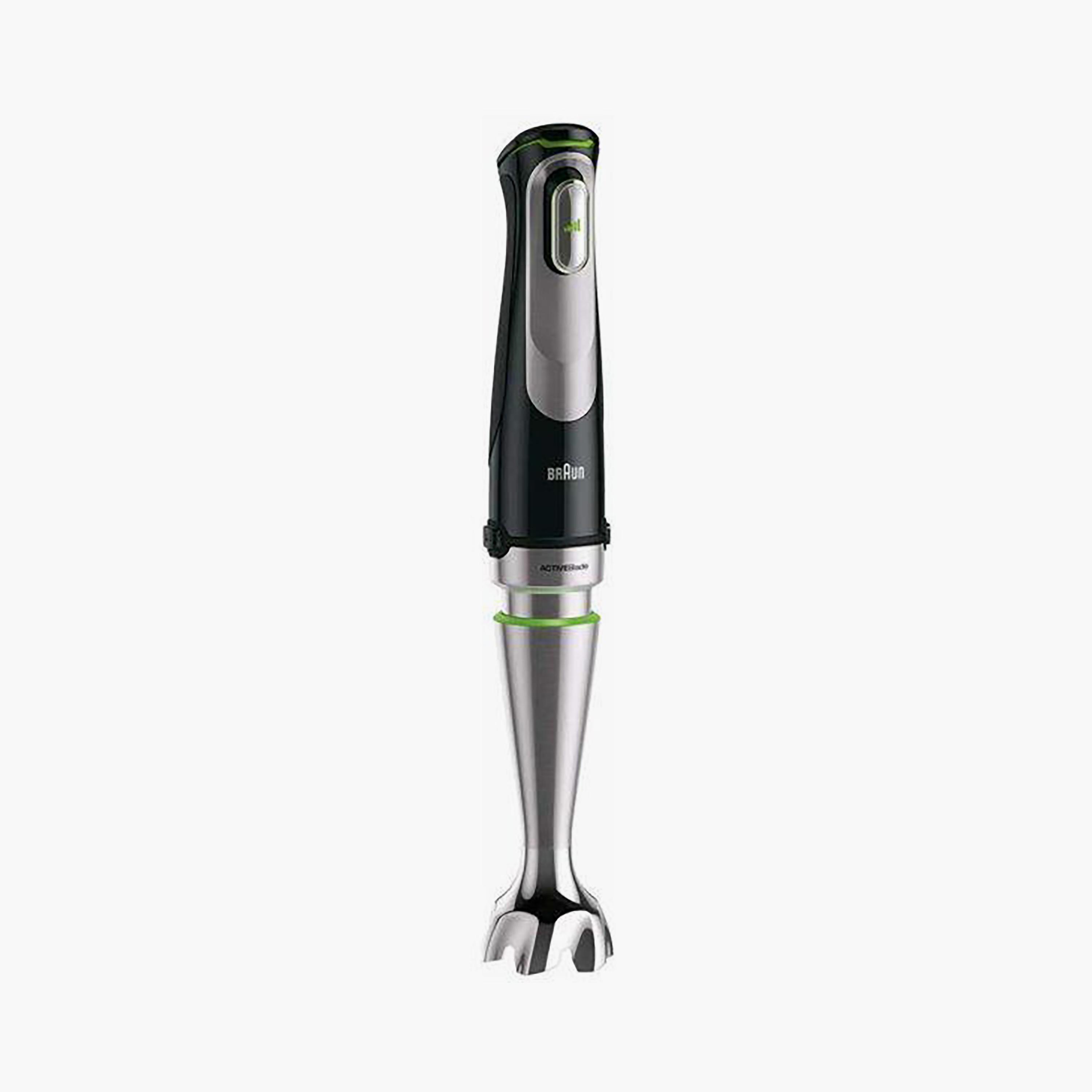 خلاط يدوي من براون مالتي كويك 9 مع 1000 واط بلون أسود وفضي | MQ 9078X-household-appliances-kitchenappliances-foodprocessors-image-4