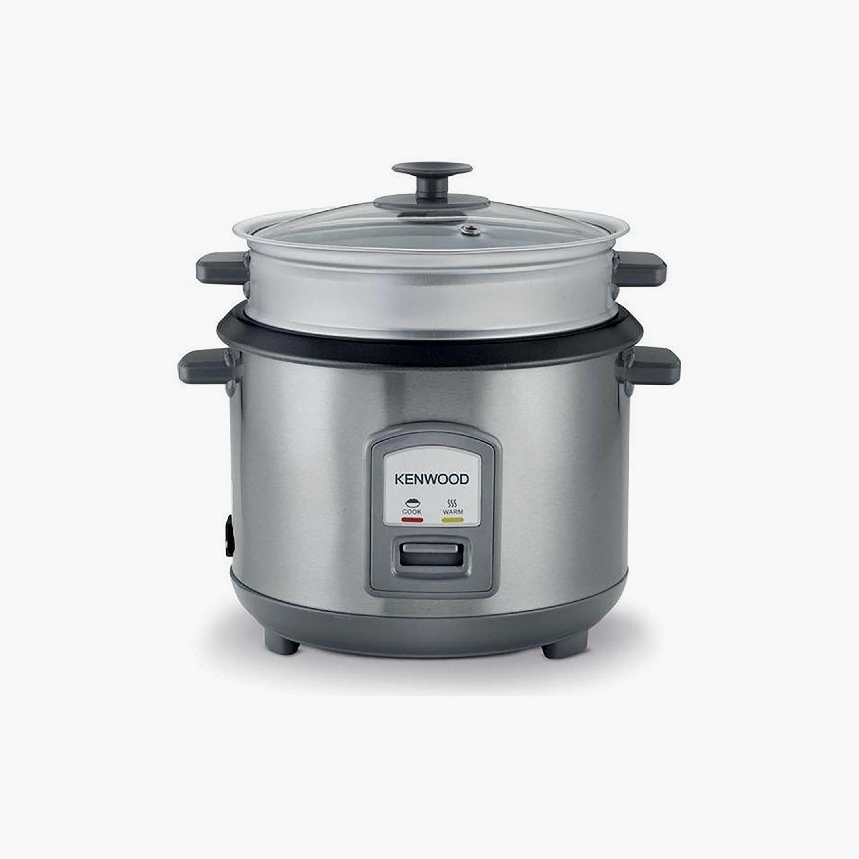 جهاز طبخ الأرز بالبخار من كينوود | RCM71.000SS-household-appliances-kitchenappliances-foodprocessors-image-1