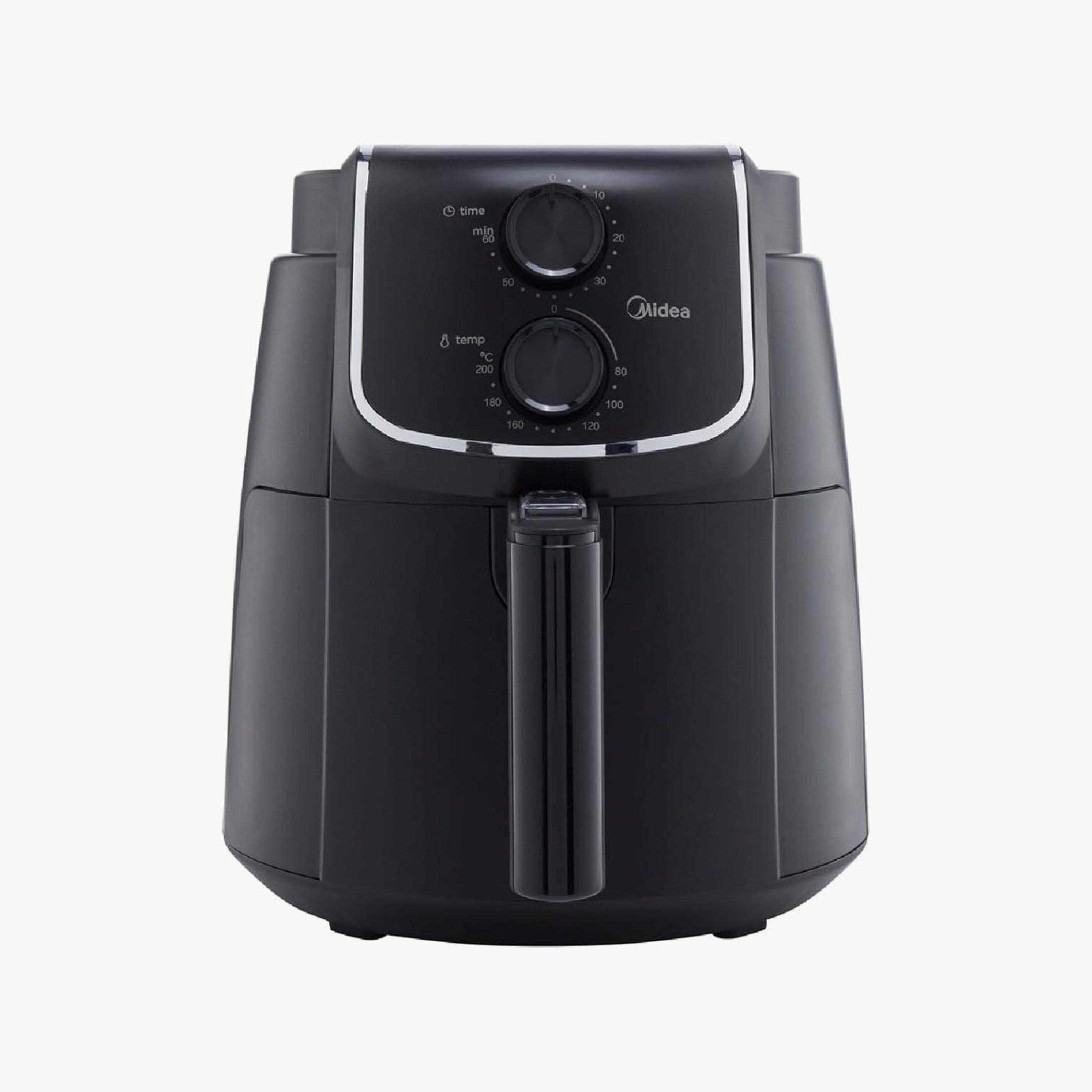 مقلاة هوائية رقمية باللون الاسود من ميديا | MFTN40D2-household-appliances-kitchenappliances-foodprocessors-image-1