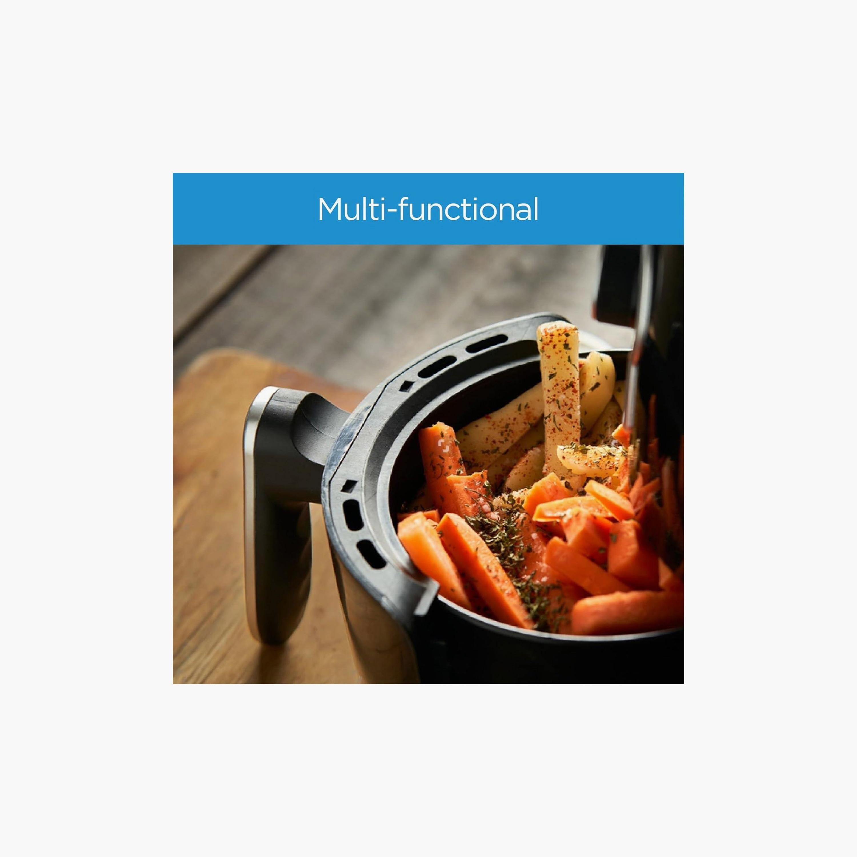 مقلاة هوائية رقمية باللون الاسود من ميديا | MFTN40D2-household-appliances-kitchenappliances-foodprocessors-image-4