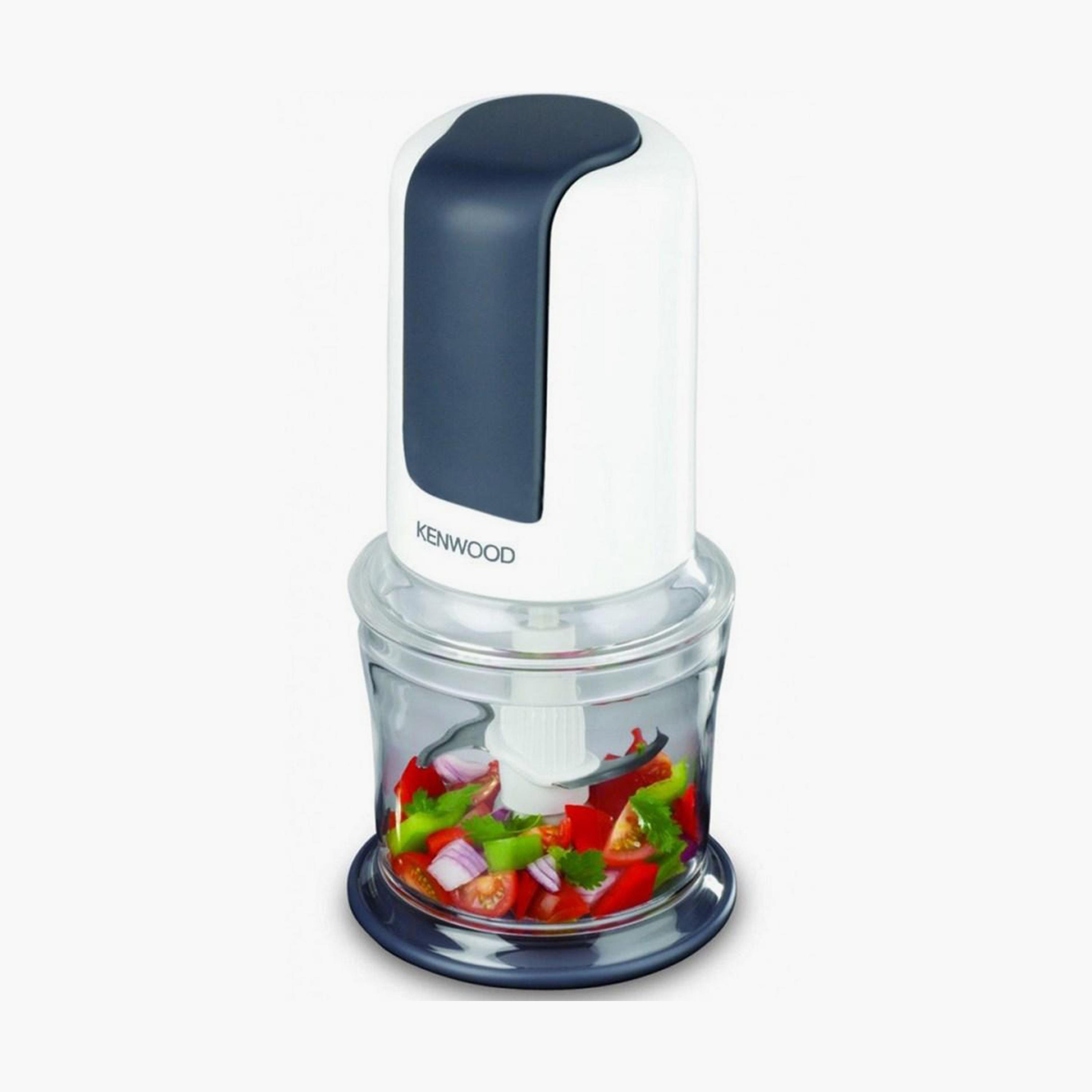 مفرمة رباعية الشفرات سعة 0.5 لتر مع 450 واط بلون أبيض من كينوود | CH580-household-appliances-kitchenappliances-foodprocessors-image-1