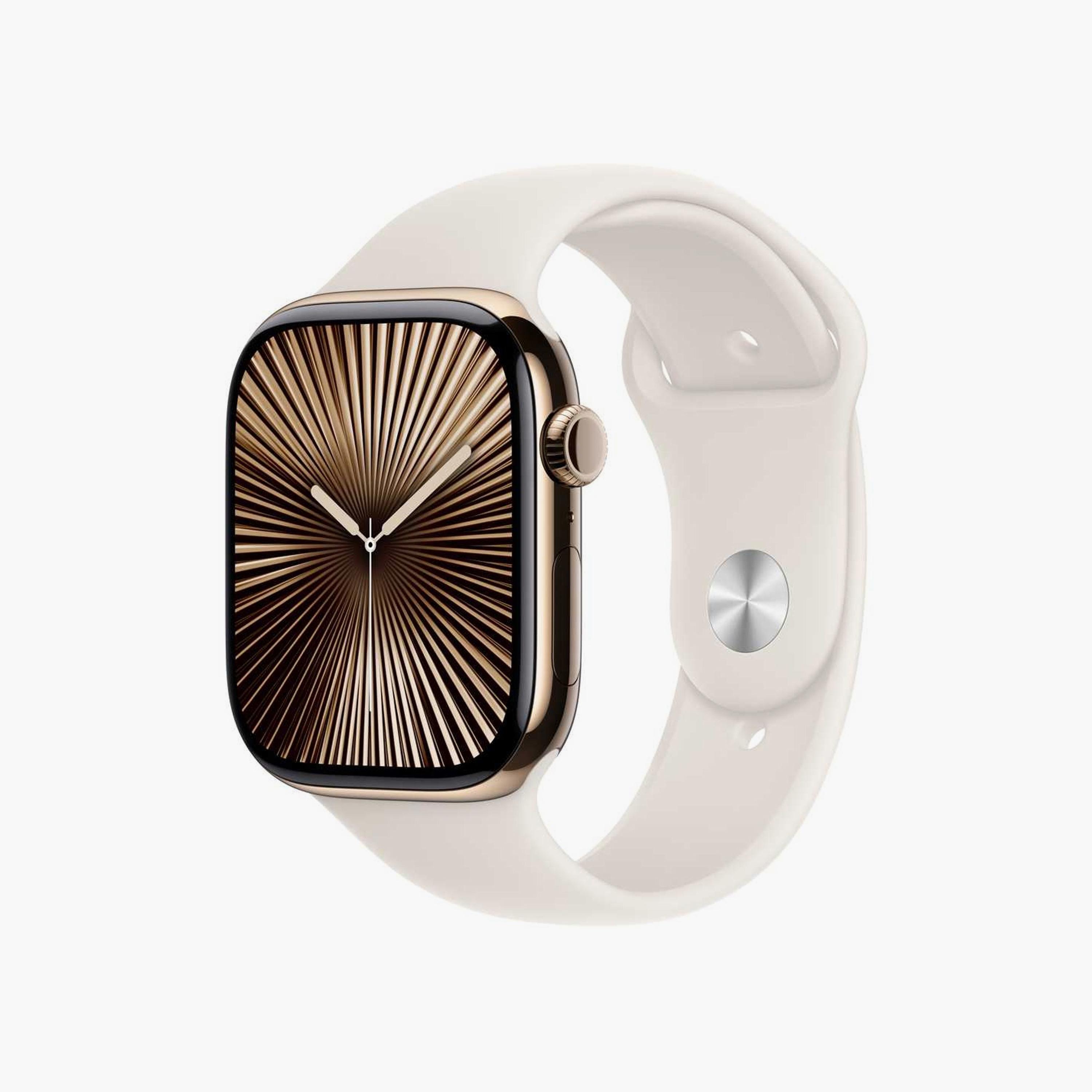 ساعة أبل الترا 2 GPS + جراب خلوي 49 ملم من التيتانيوم الأسود مع حلقة أسود-electronics-smartwatches-image-1