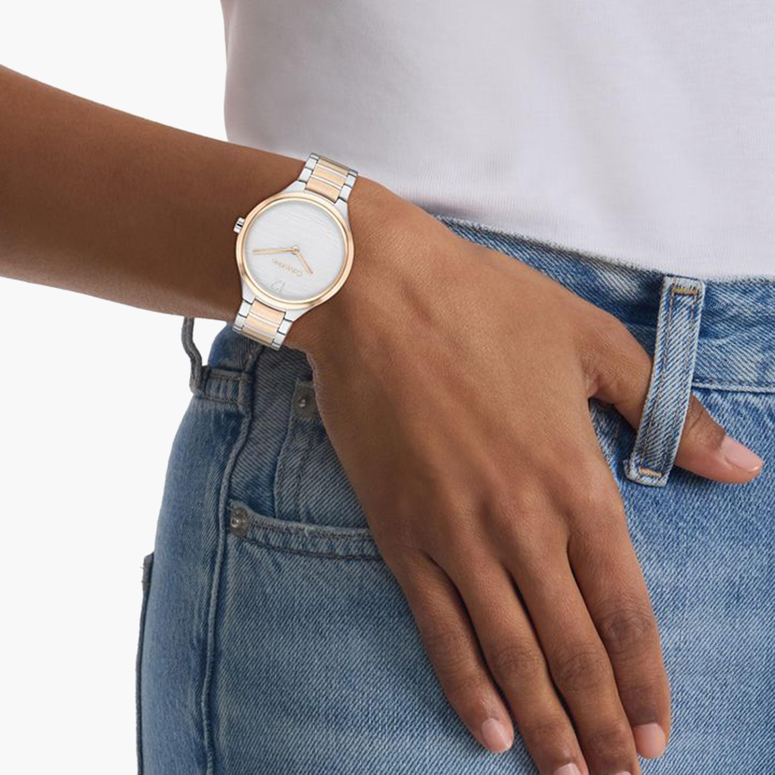 Calvin Klein Women's 38MM Dual Tone Analog Stainless Steel Strap Watch | 25100049-women-watchesandjewellery-watches-image-4