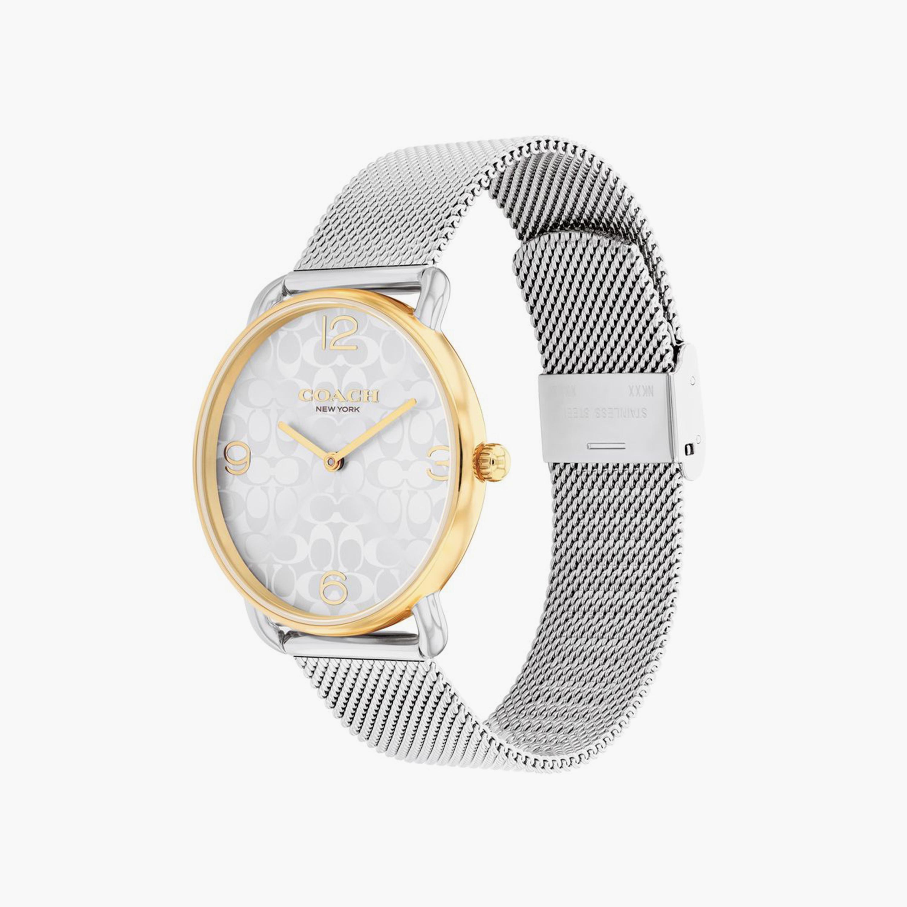 كوتش-  ساعة نسائية سوار ستانلس ستيل بقطر 36 مم باللون متعدد الألوان | 14000117-women-watchesandjewellery-watches-image-2