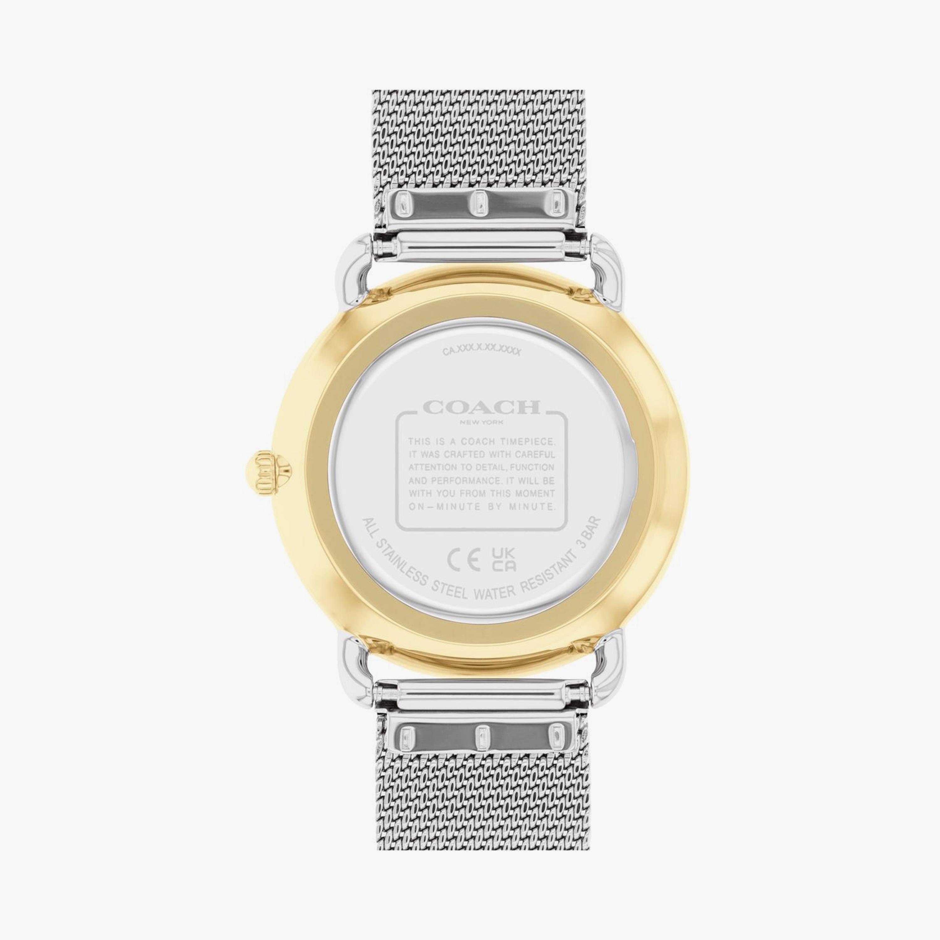 كوتش-  ساعة نسائية سوار ستانلس ستيل بقطر 36 مم باللون متعدد الألوان | 14000117-women-watchesandjewellery-watches-image-3