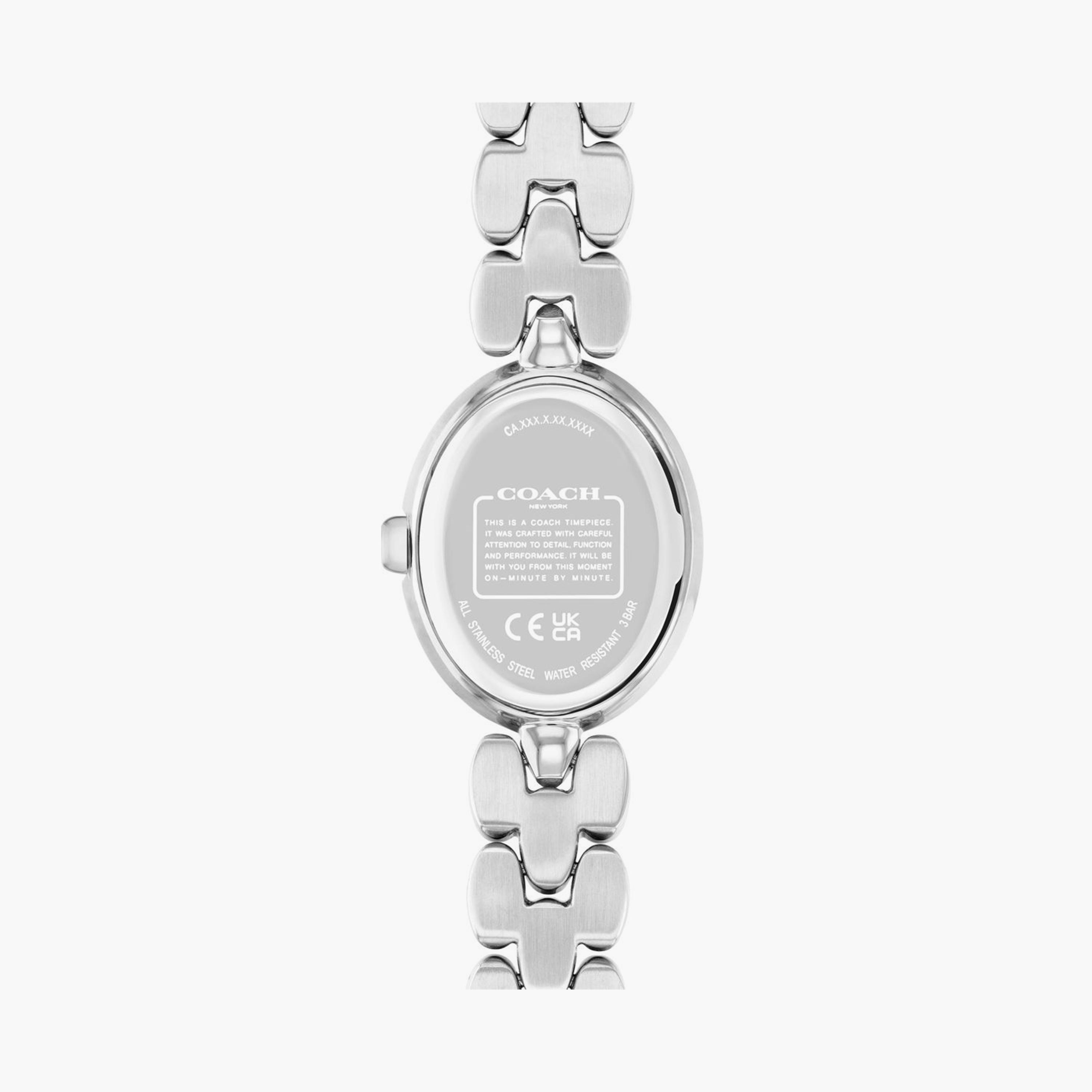 كوتش-  ساعة تناظرية نسائية سوار ستانلس ستيل متعدد الألوان مقاس 23 مم | 14504416-women-watchesandjewellery-watches-image-3