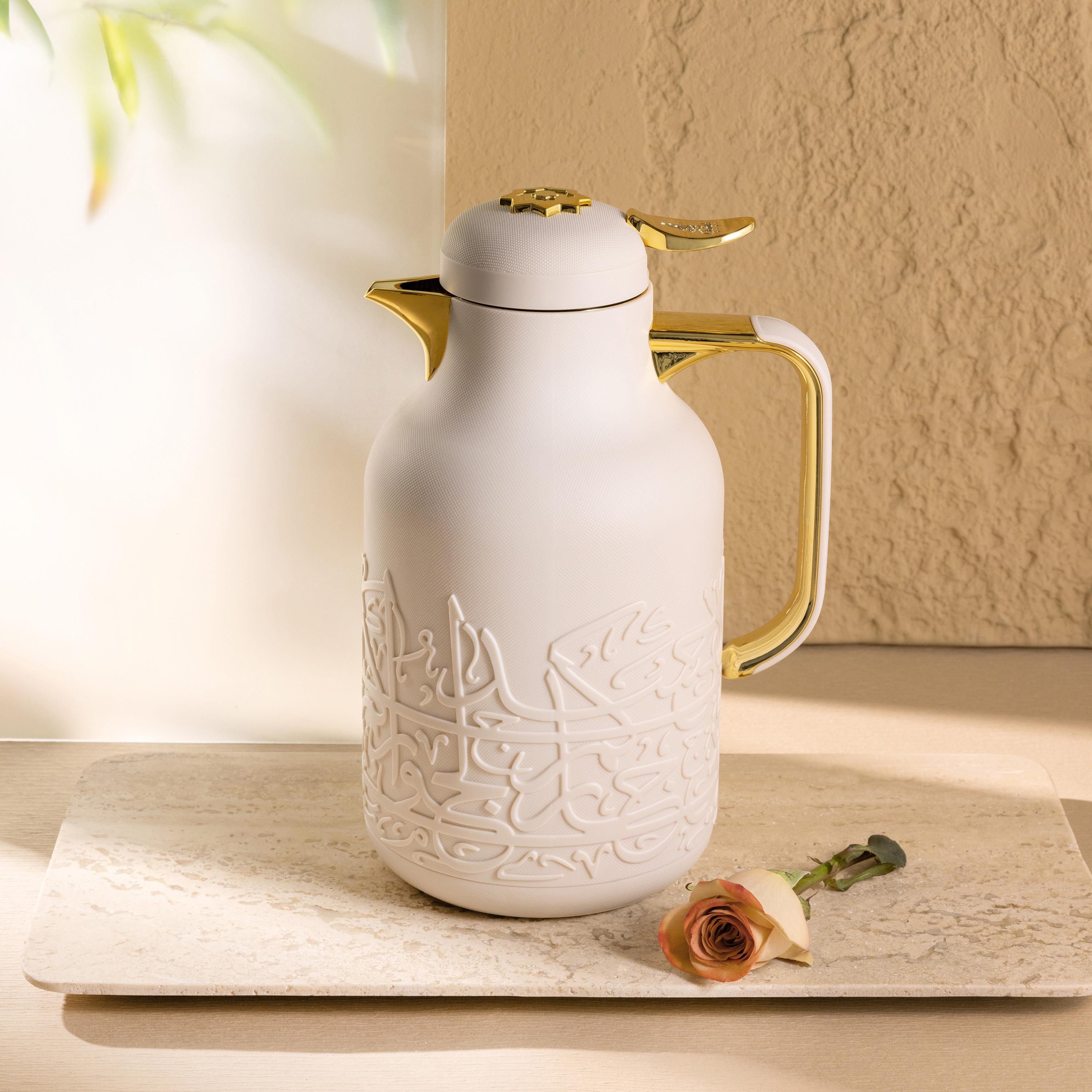 ترمس حراري بنقوش خط عربي جيوار من أوتانتيك - 1 لتر-household-dining-teaandcoffee-vacuumflaskscoffeeandteapots-image-5