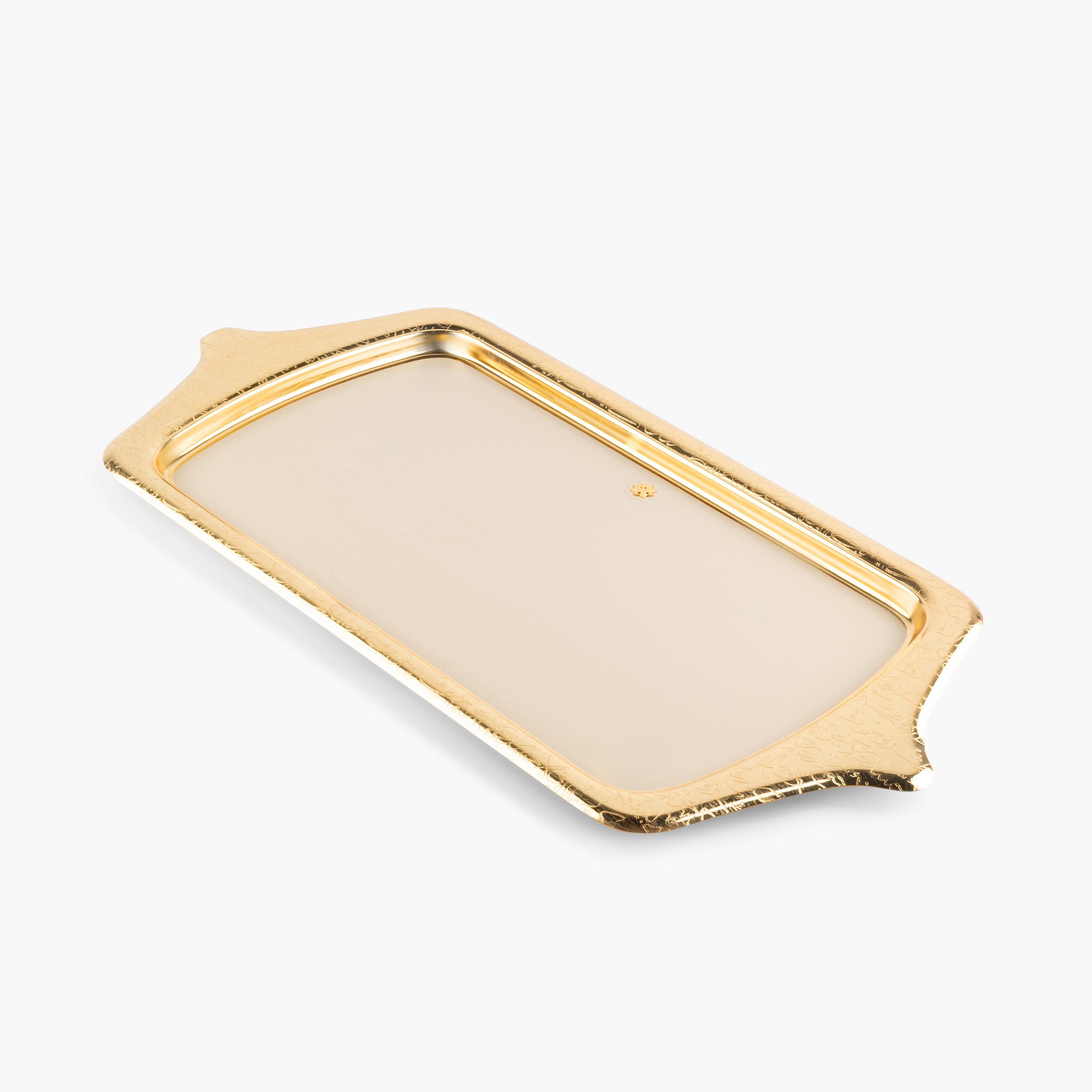 Jiwar Embossed Serving Tray with Handles-household-dining-serveware-servingtrays-image-1