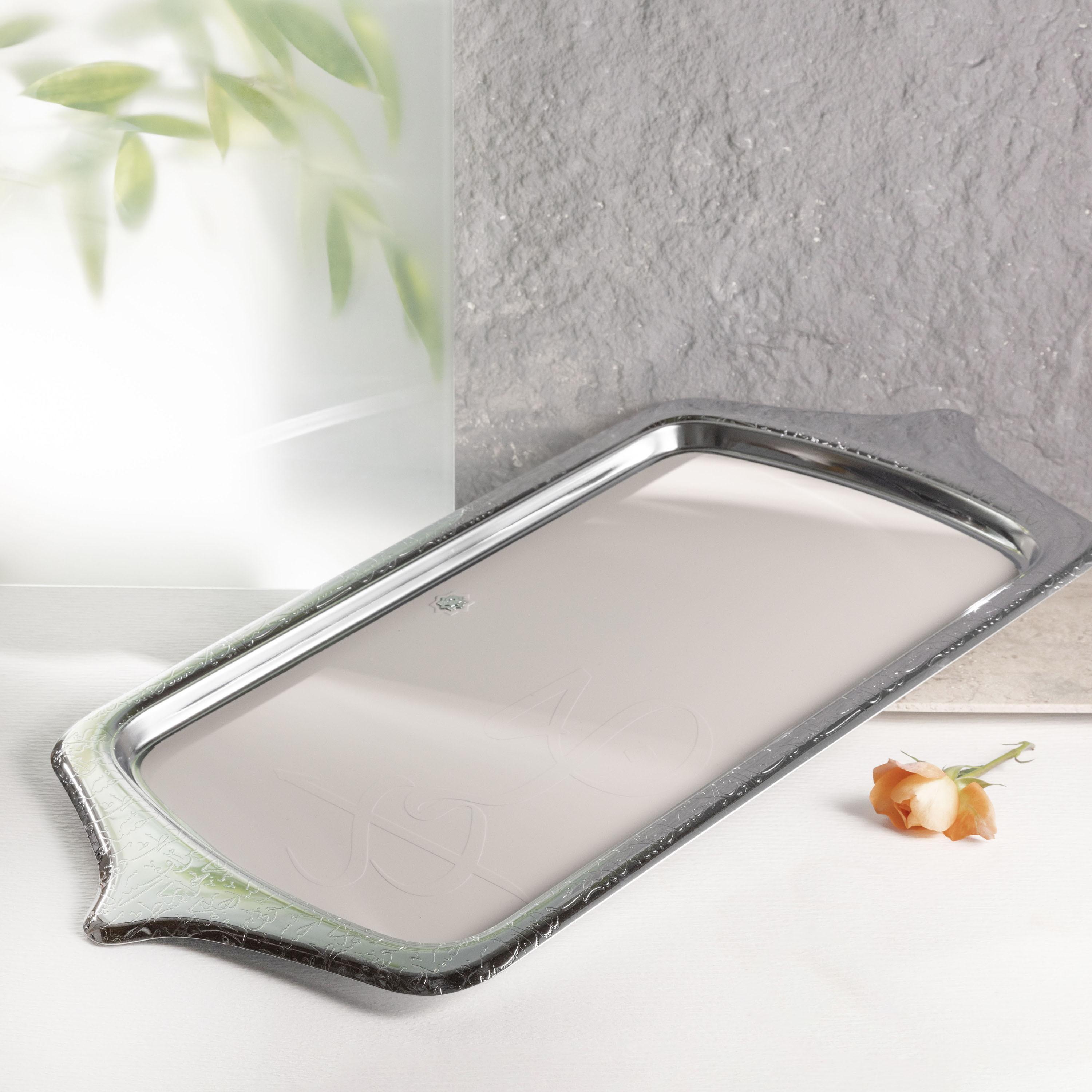 Jiwar Stainless Steel Serving Tray-household-dining-serveware-servingtrays-image-3